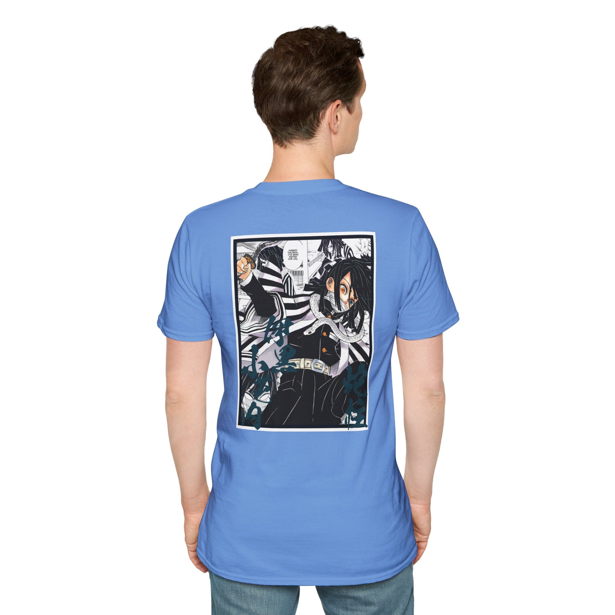 Camiseta informal Obanai Iguro (DEMON SLAYER)