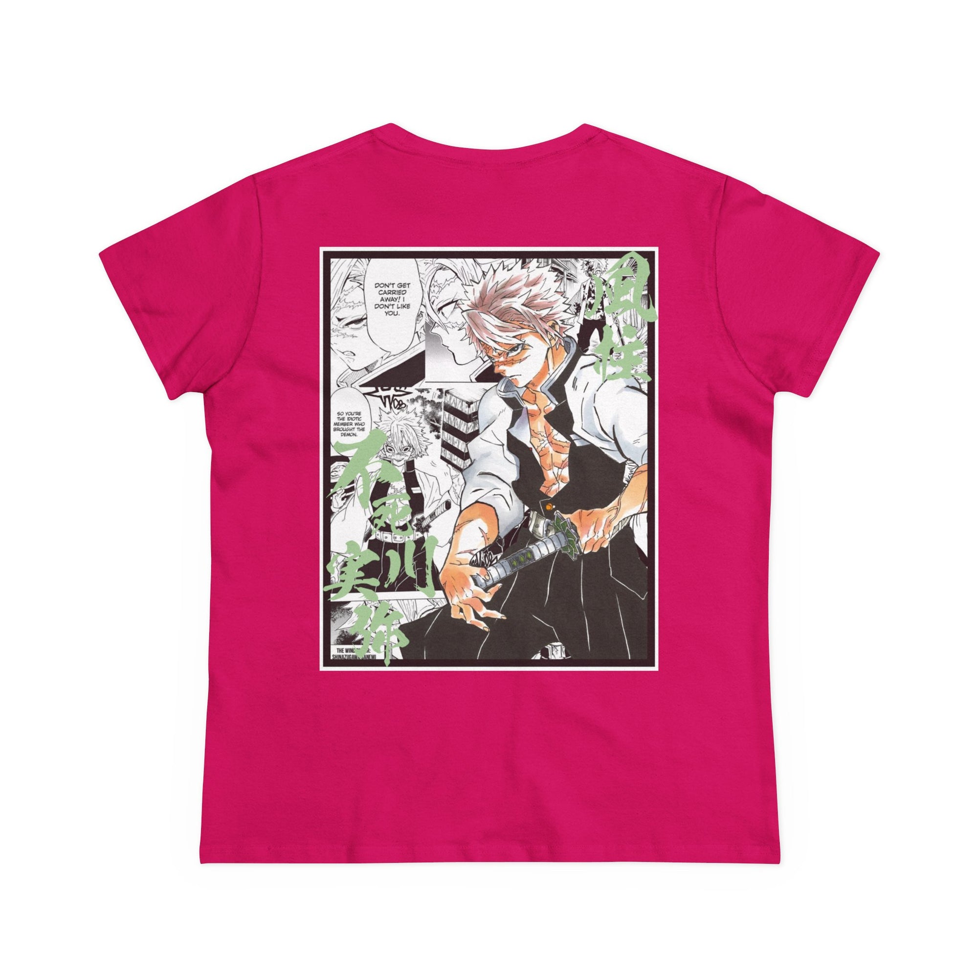 Camiseta de mujer Sanemi Shinazugawa (DEMON SLAYER)