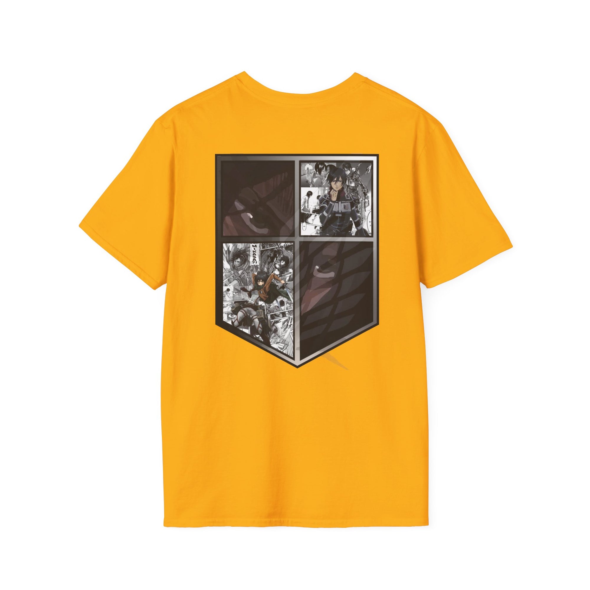 Camiseta informal de Mikasa Ackerman (ATAQUE A LOS TITANES)