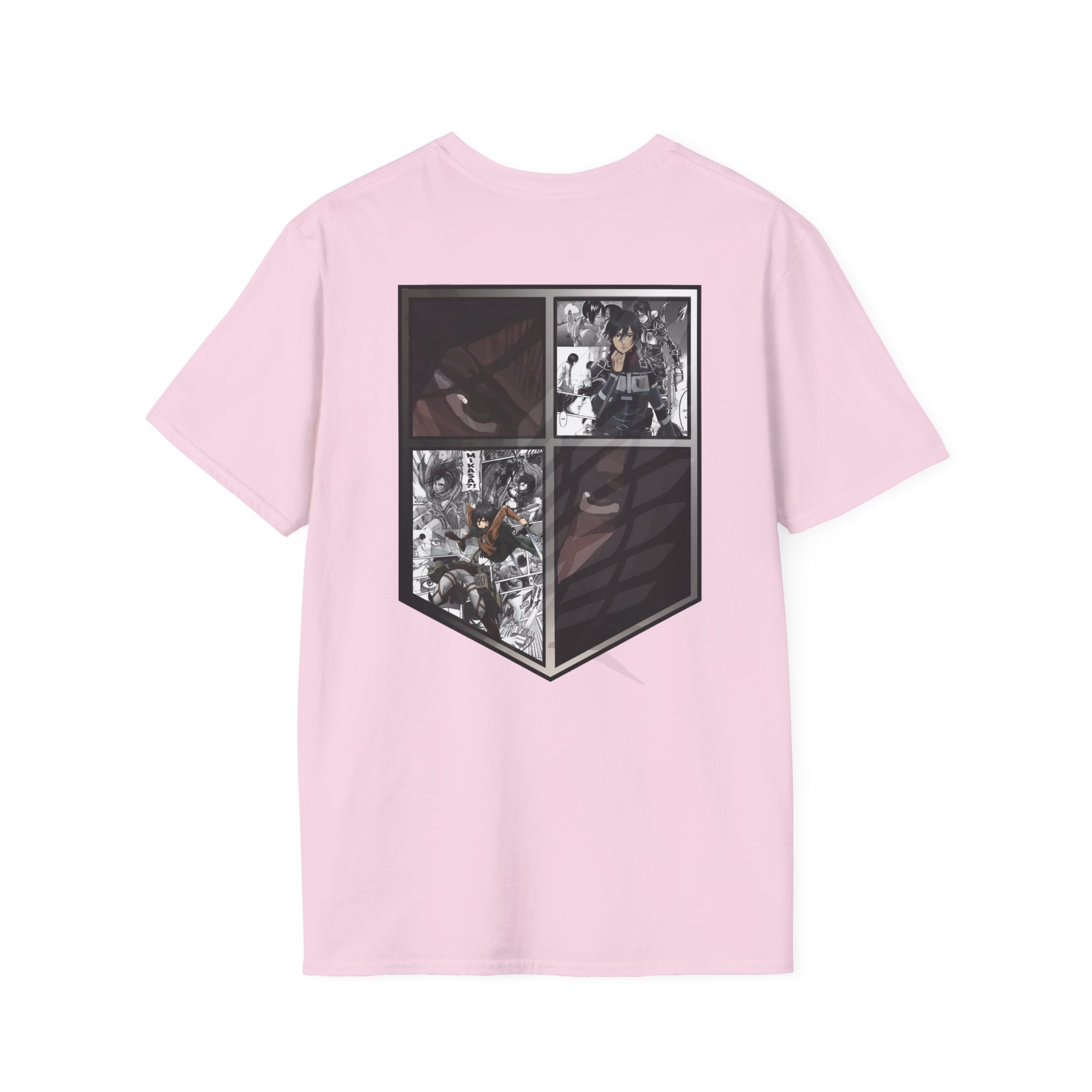 Camiseta informal de Mikasa Ackerman (ATAQUE A LOS TITANES)