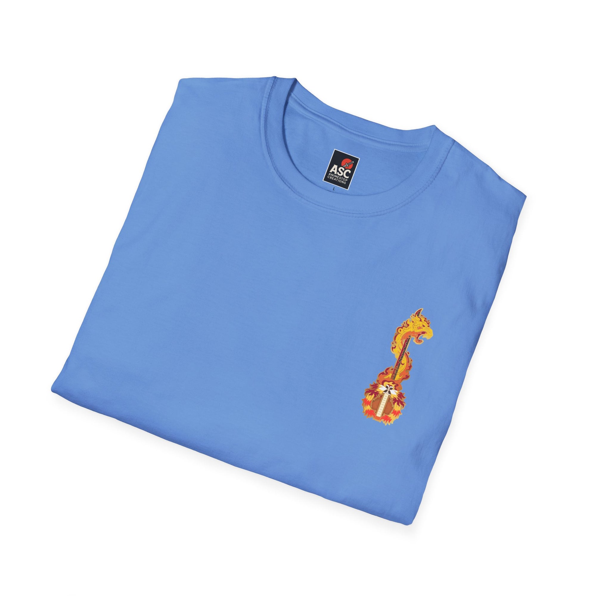 Camiseta informal Kyojuro Rengoku (DEMON SLAYER)