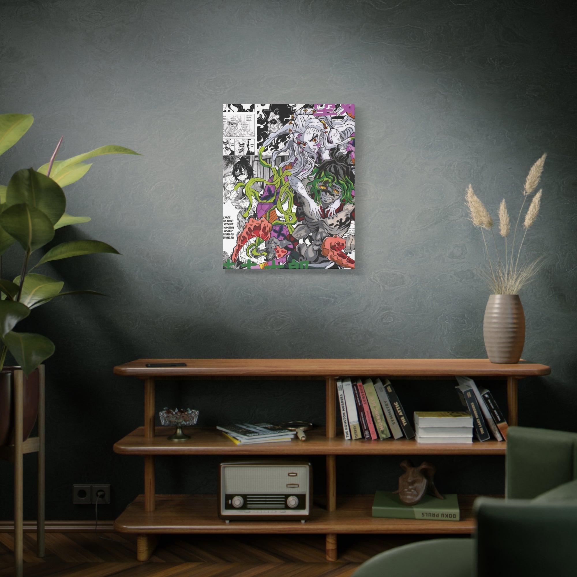 Daki and Gyutaro (Demon Slayer) 24 x 30in Canvas