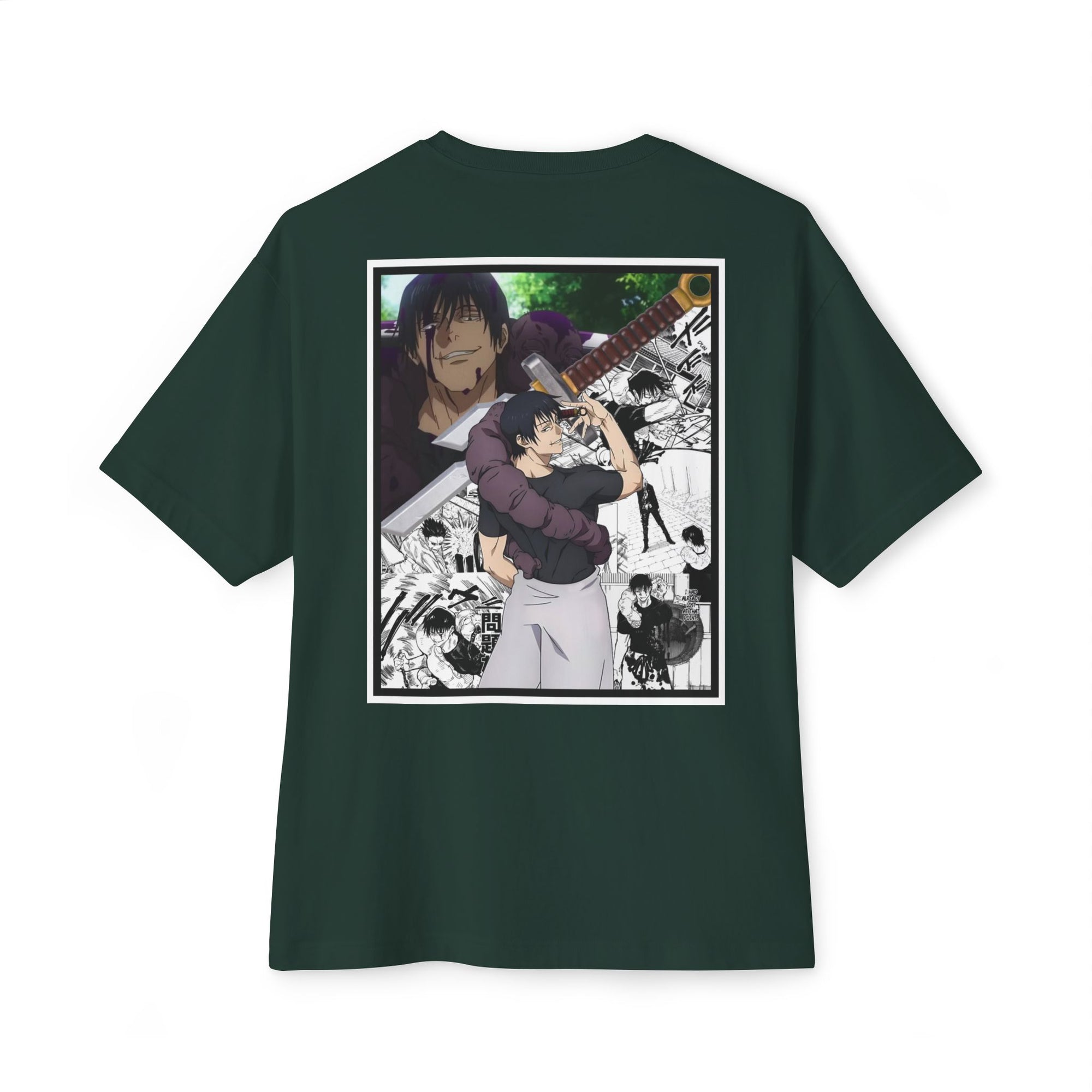 Camiseta extragrande Toji Fushiguro (JUJUTSU KAISEN)