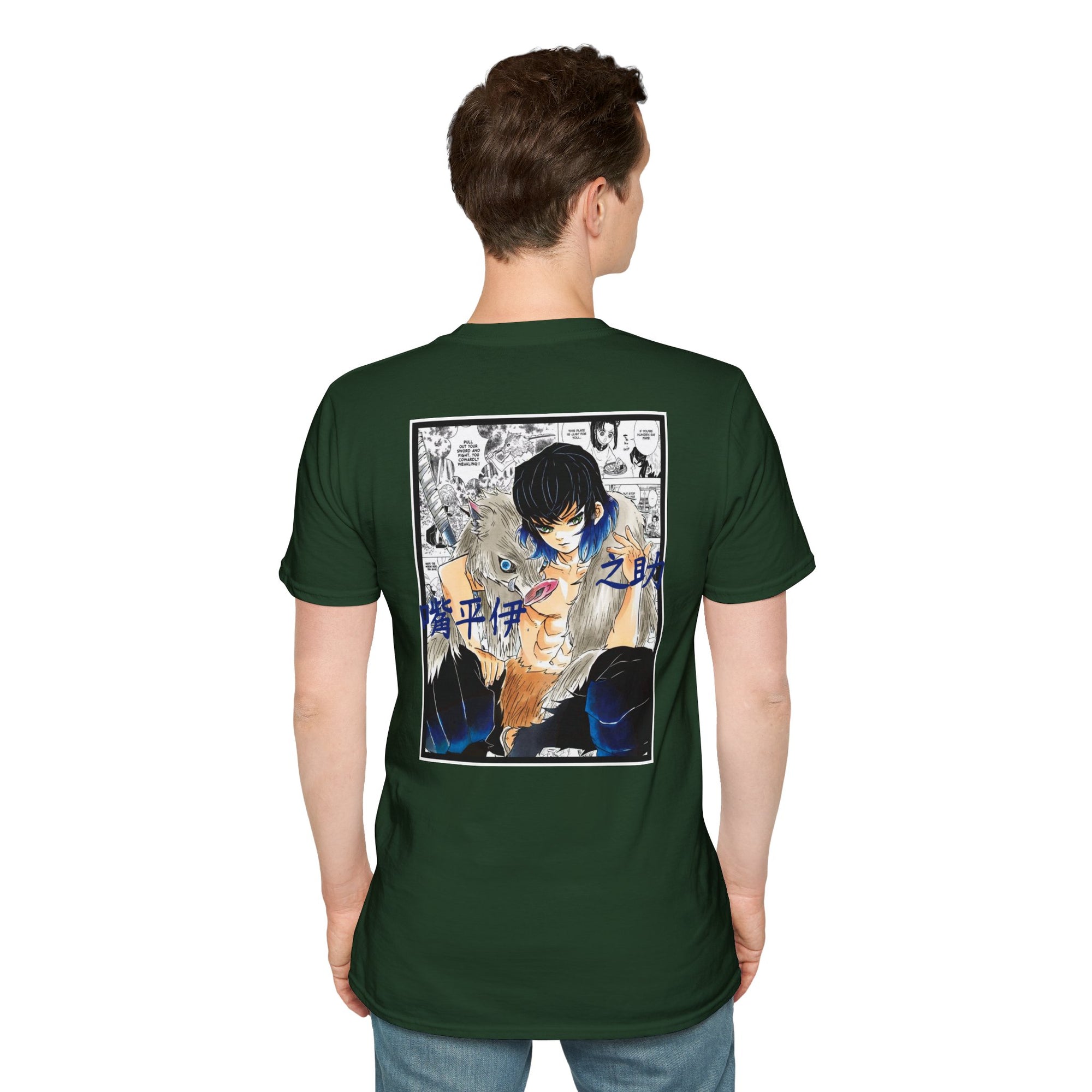 Camiseta informal Inosuke Hashibira (DEMON SLAYER)