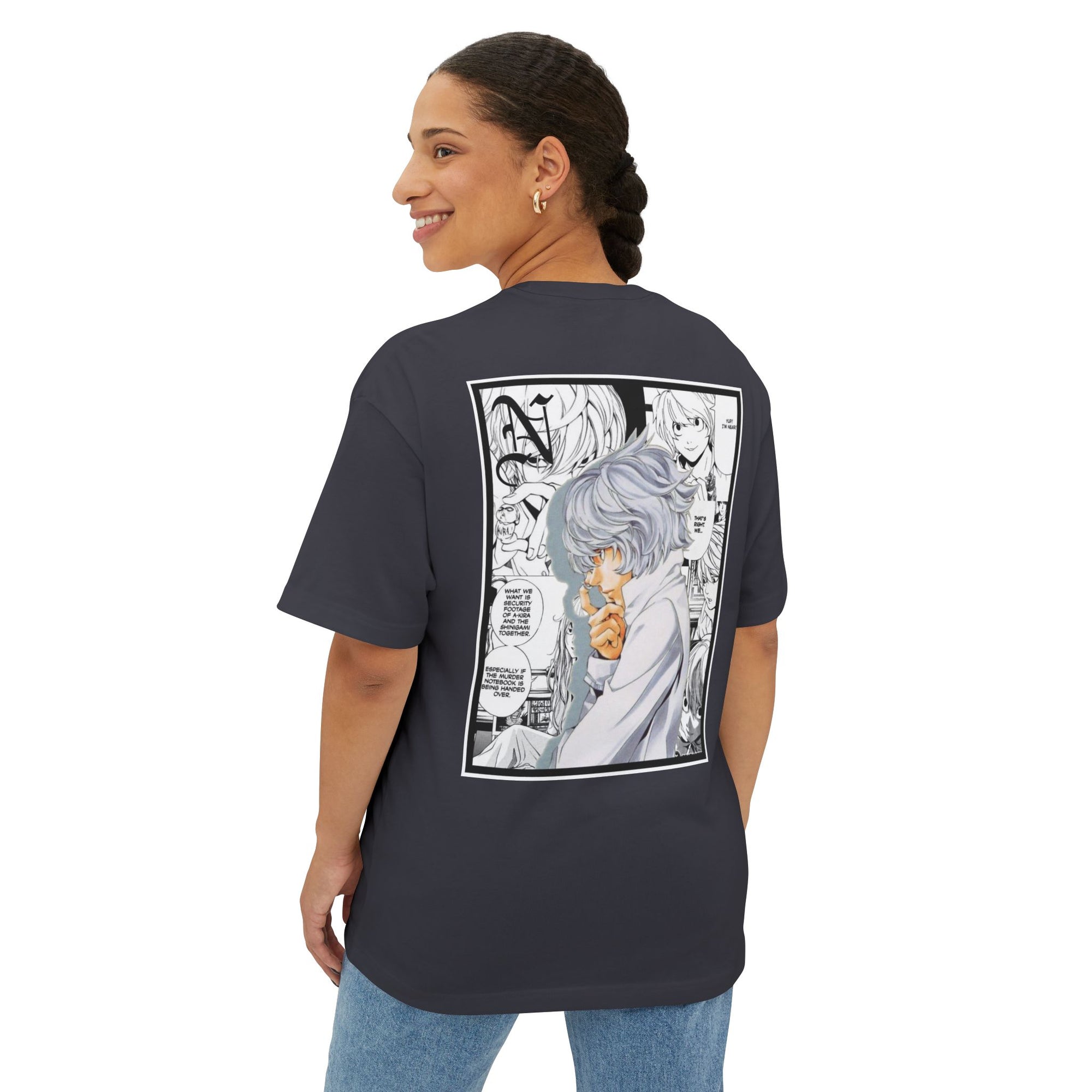 N. (DEATH NOTE) Premium Oversized Tee