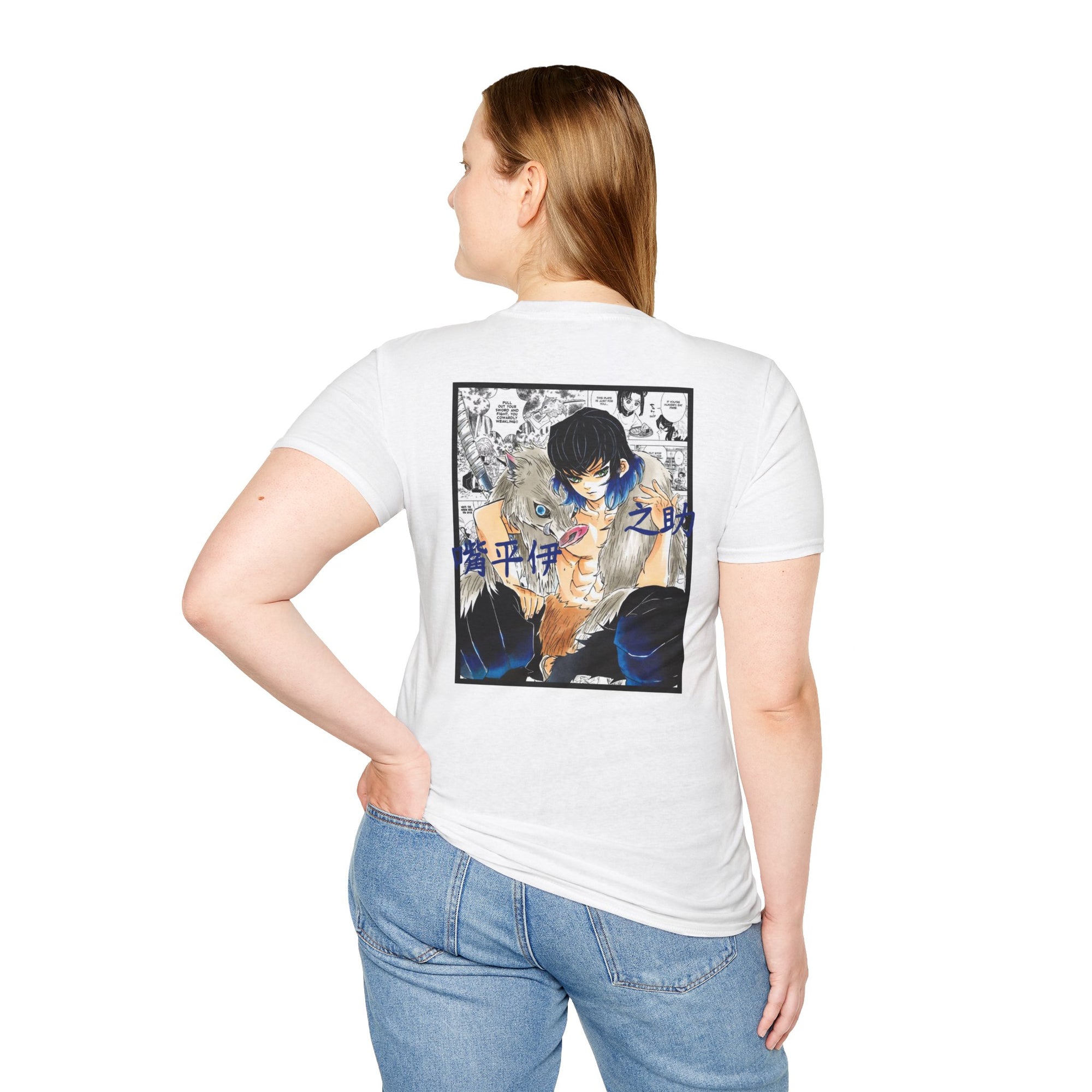 Camiseta informal Inosuke Hashibira (DEMON SLAYER)