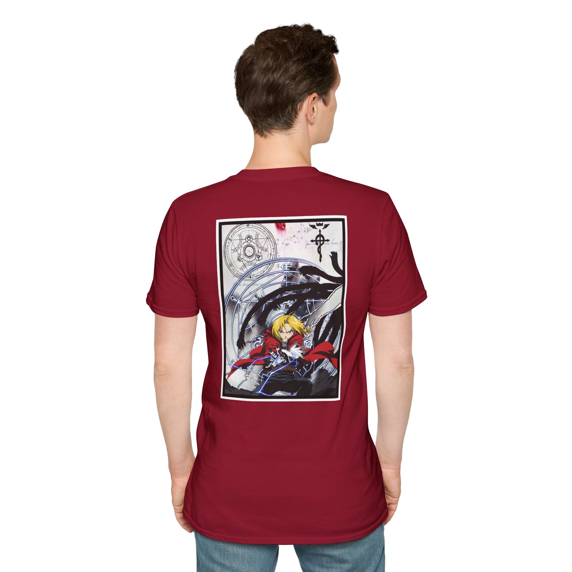 Camiseta informal de Edward Elric (FULLMETAL)