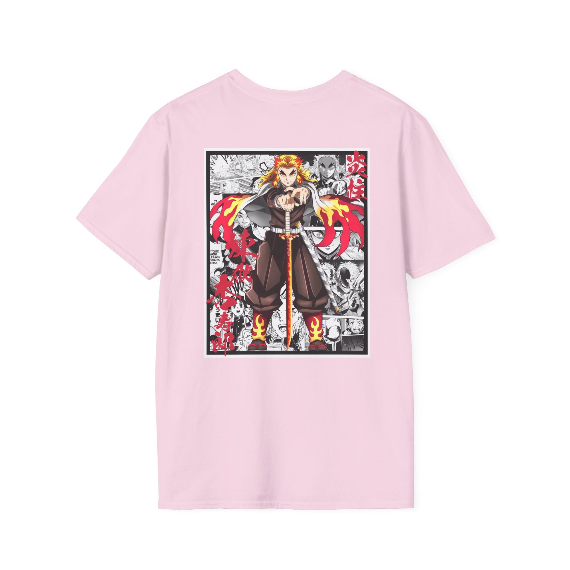 Camiseta informal Kyojuro Rengoku (DEMON SLAYER)