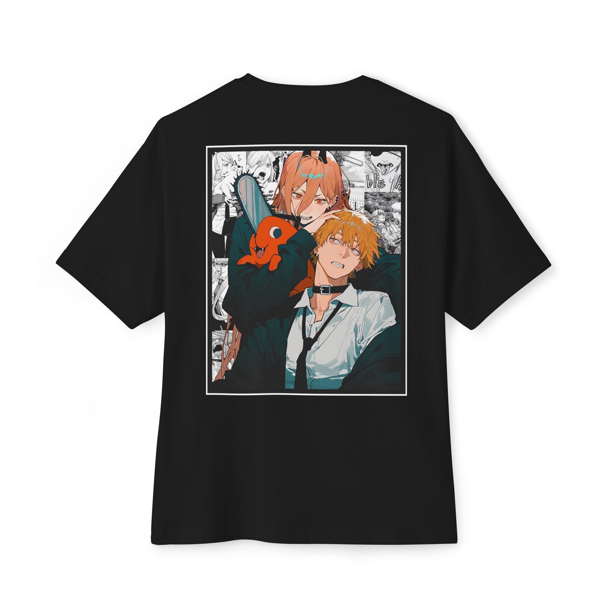 Denji & Power (Chainsaw Man) Premium Oversized Tee