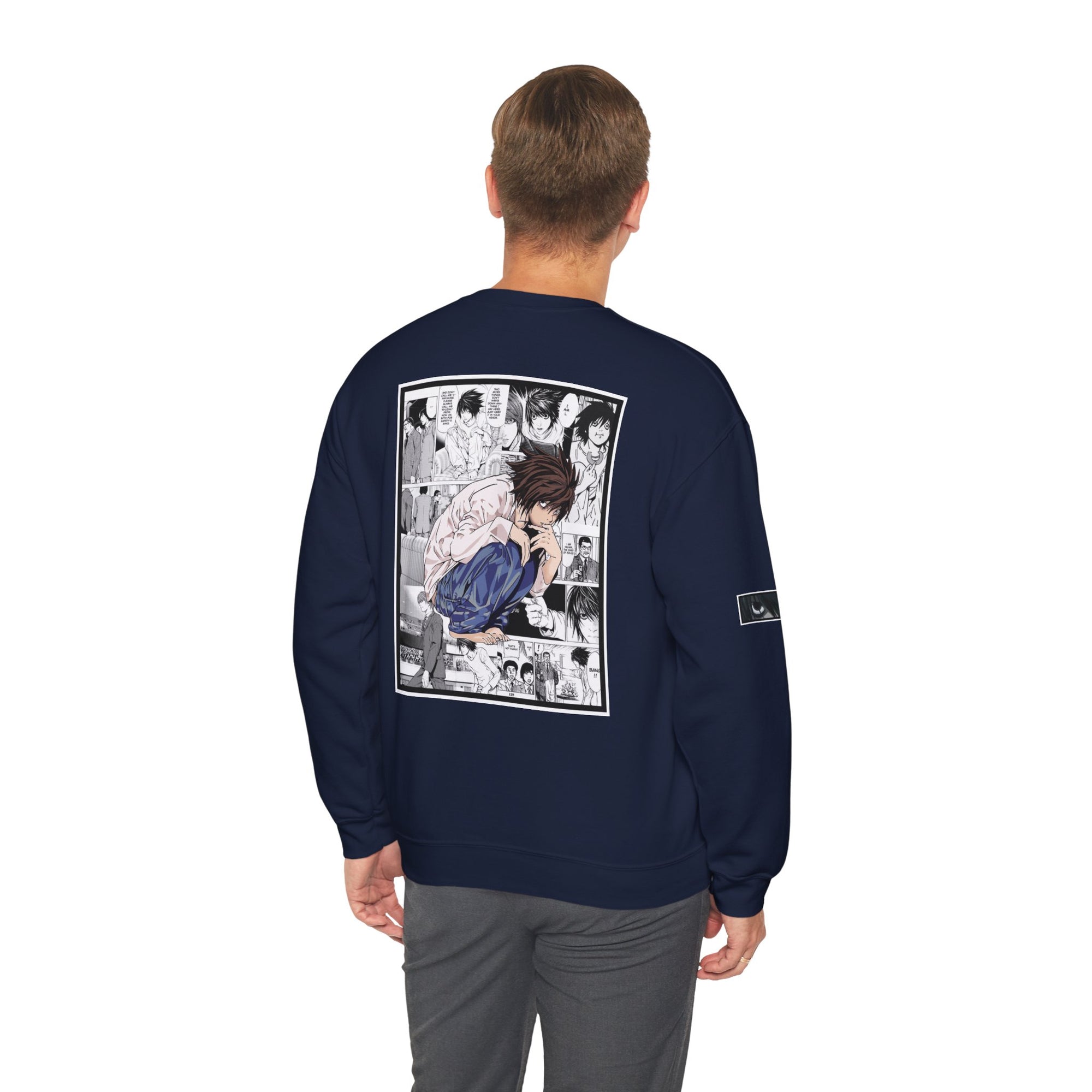 L. (DEATH NOTE) Crewneck