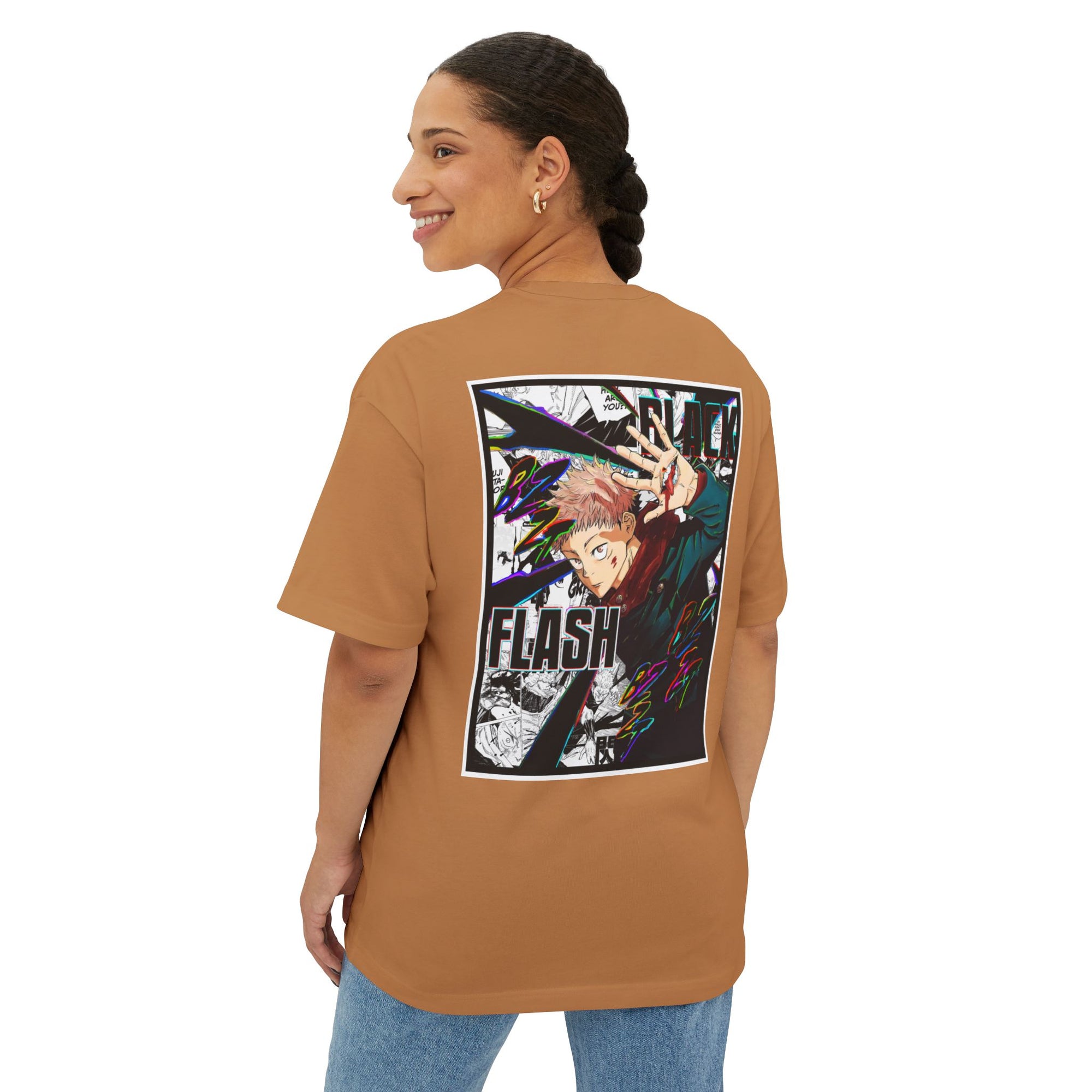 Camiseta extragrande Yuji Itadori (JUJUTSU KAISEN)