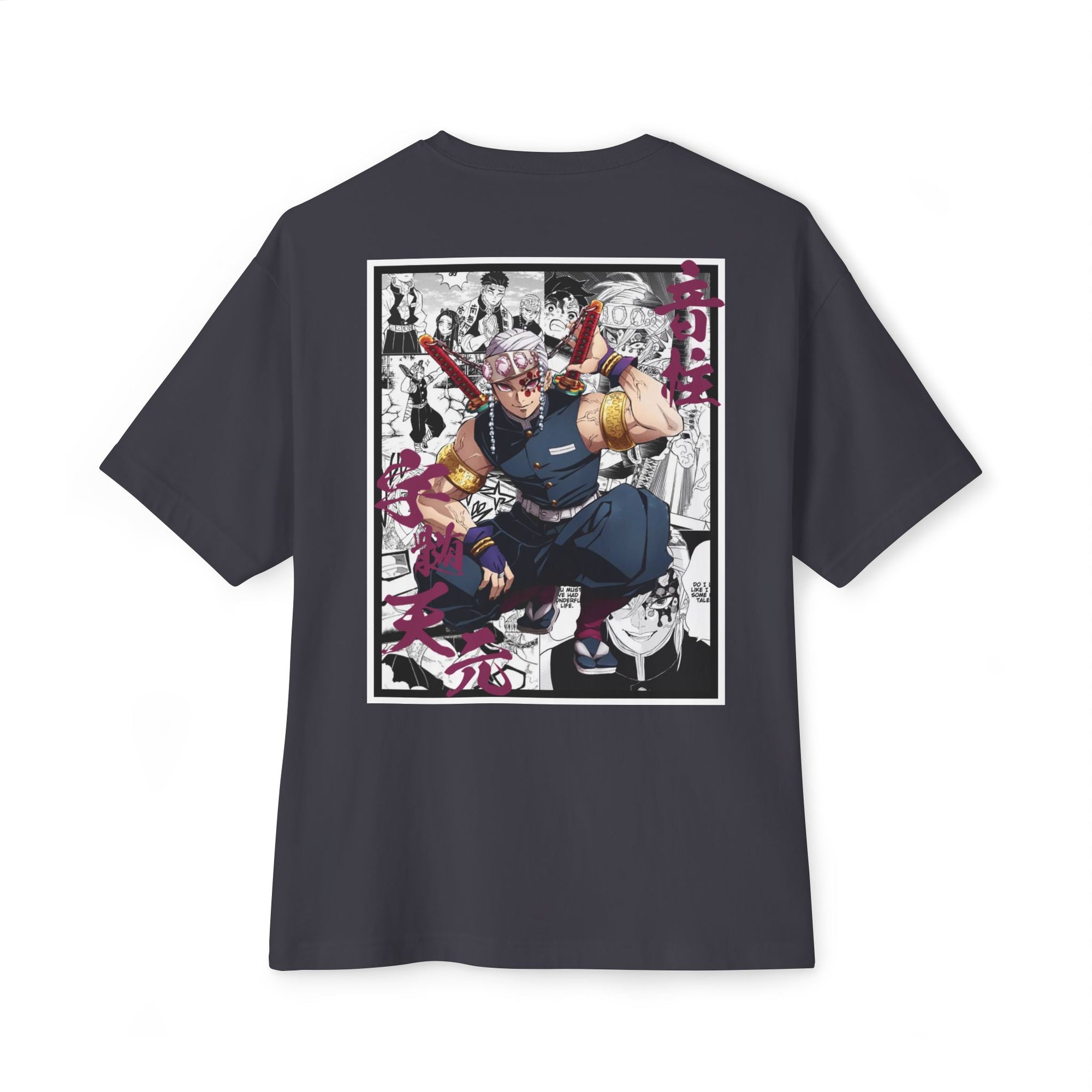Camiseta extragrande de Tengen Uzui (DEMON SLAYER)