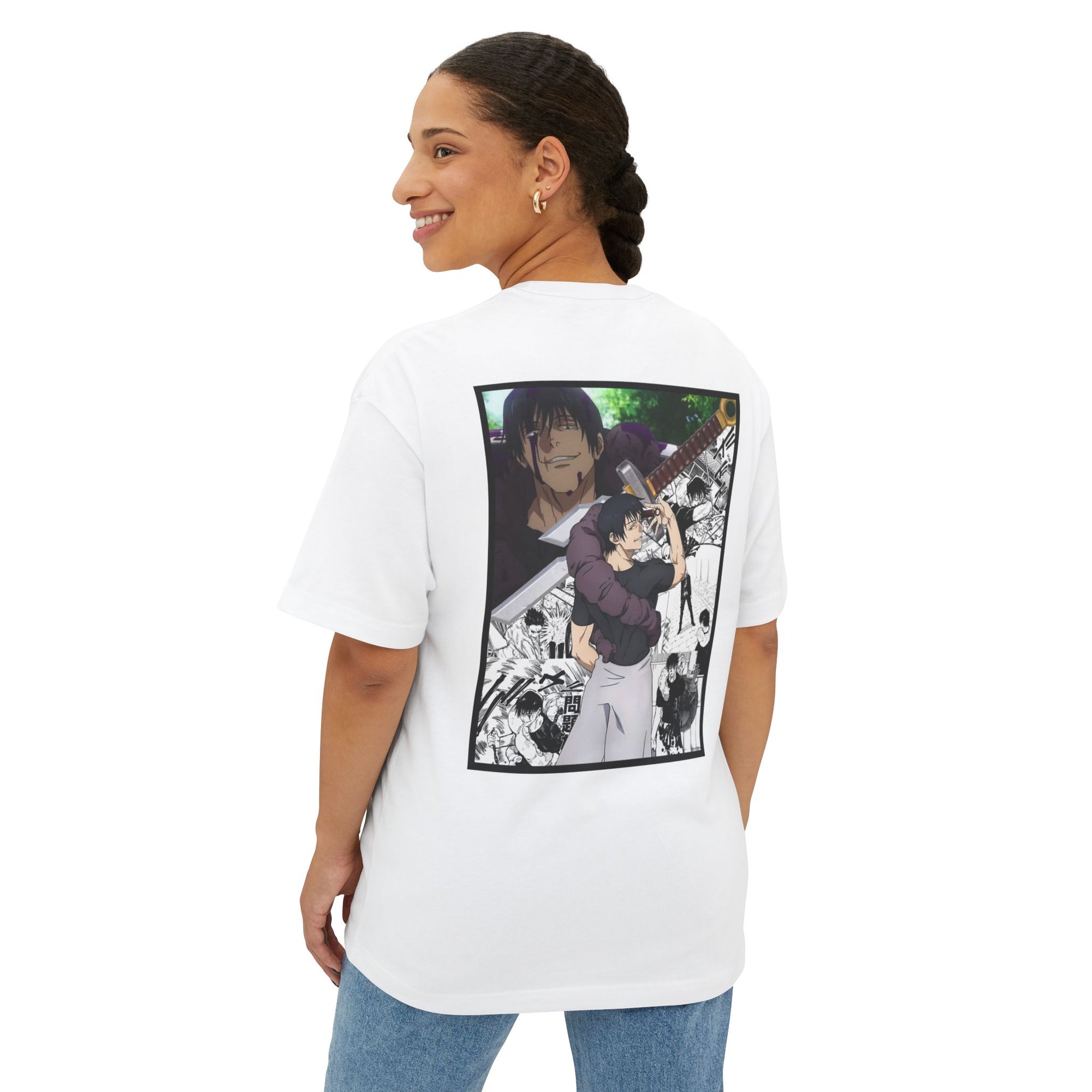 Camiseta extragrande Toji Fushiguro (JUJUTSU KAISEN)