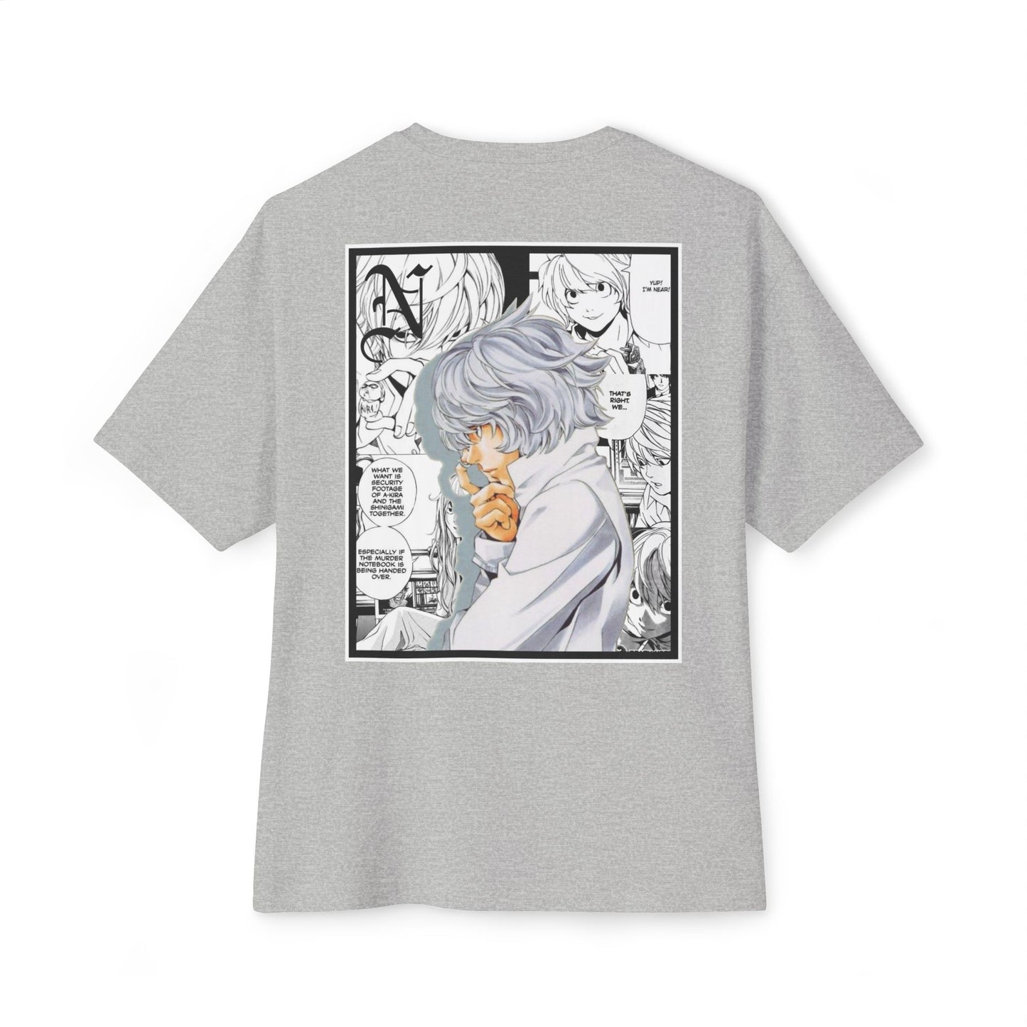 N. (DEATH NOTE) Oversized Tee