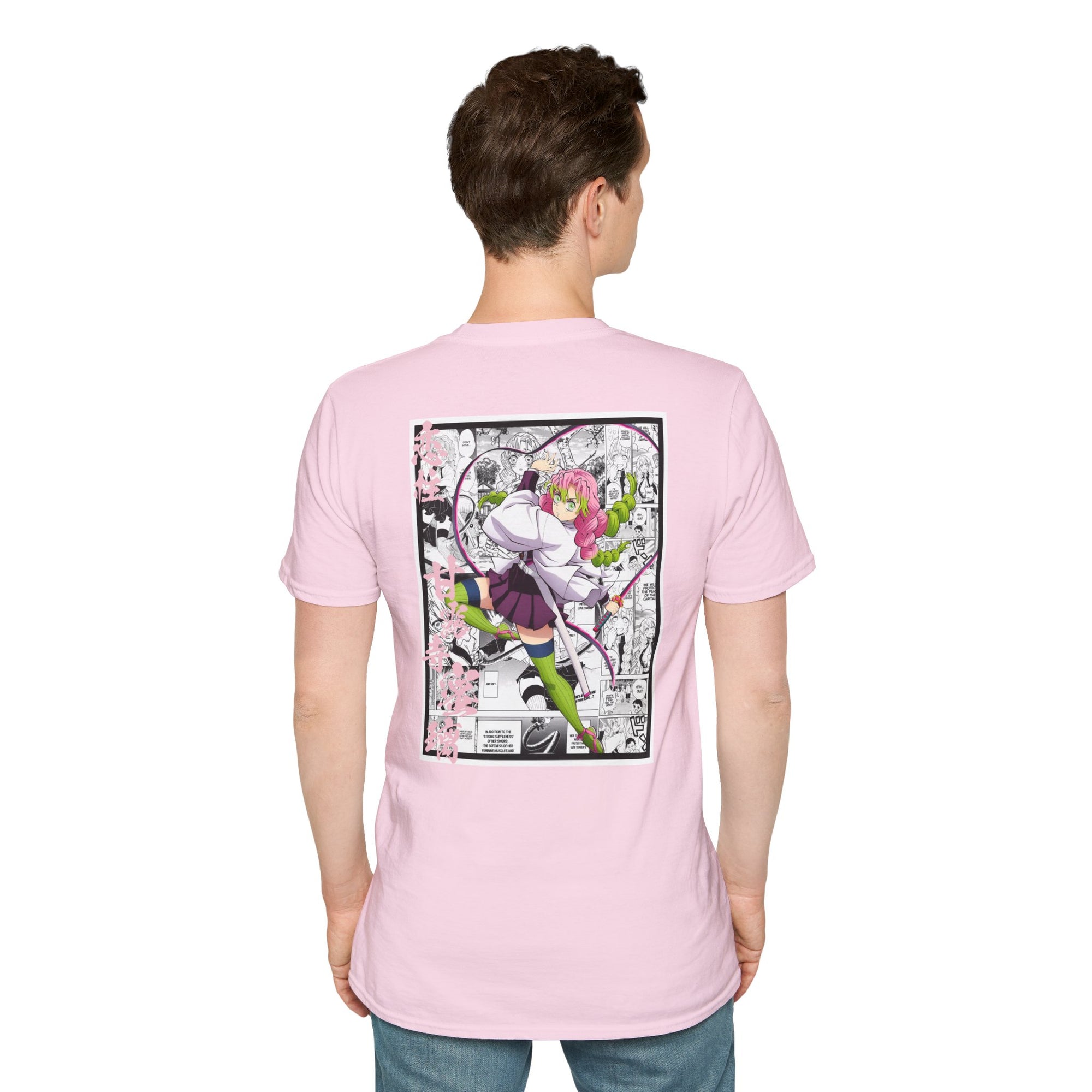 Camiseta informal Kanroji Mitsuri (DEMON SLAYER)