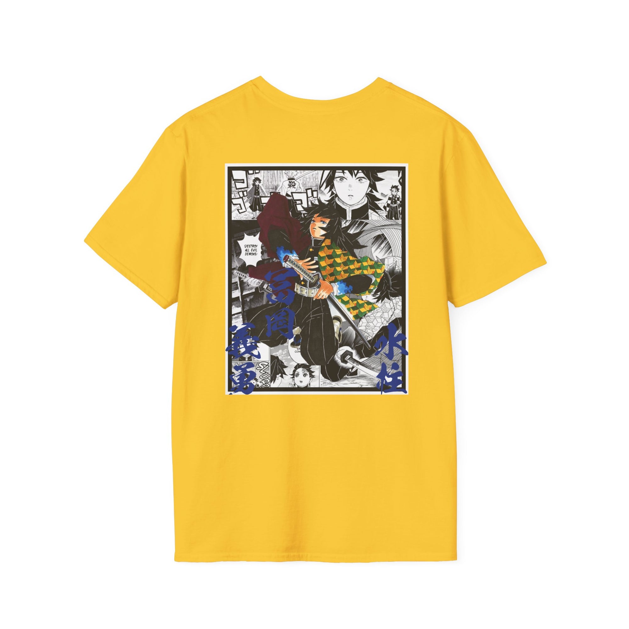Camiseta informal Giyu Tomioka (DEMON SLAYER)