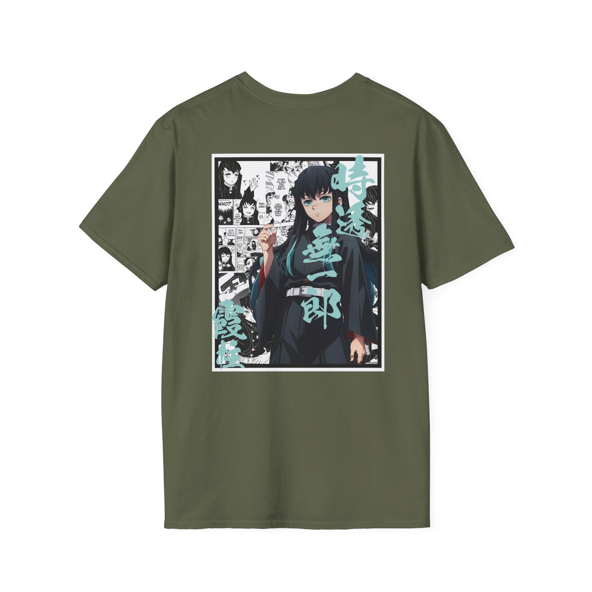 Camiseta informal de Muichiro Tokito (DEMON SLAYER)