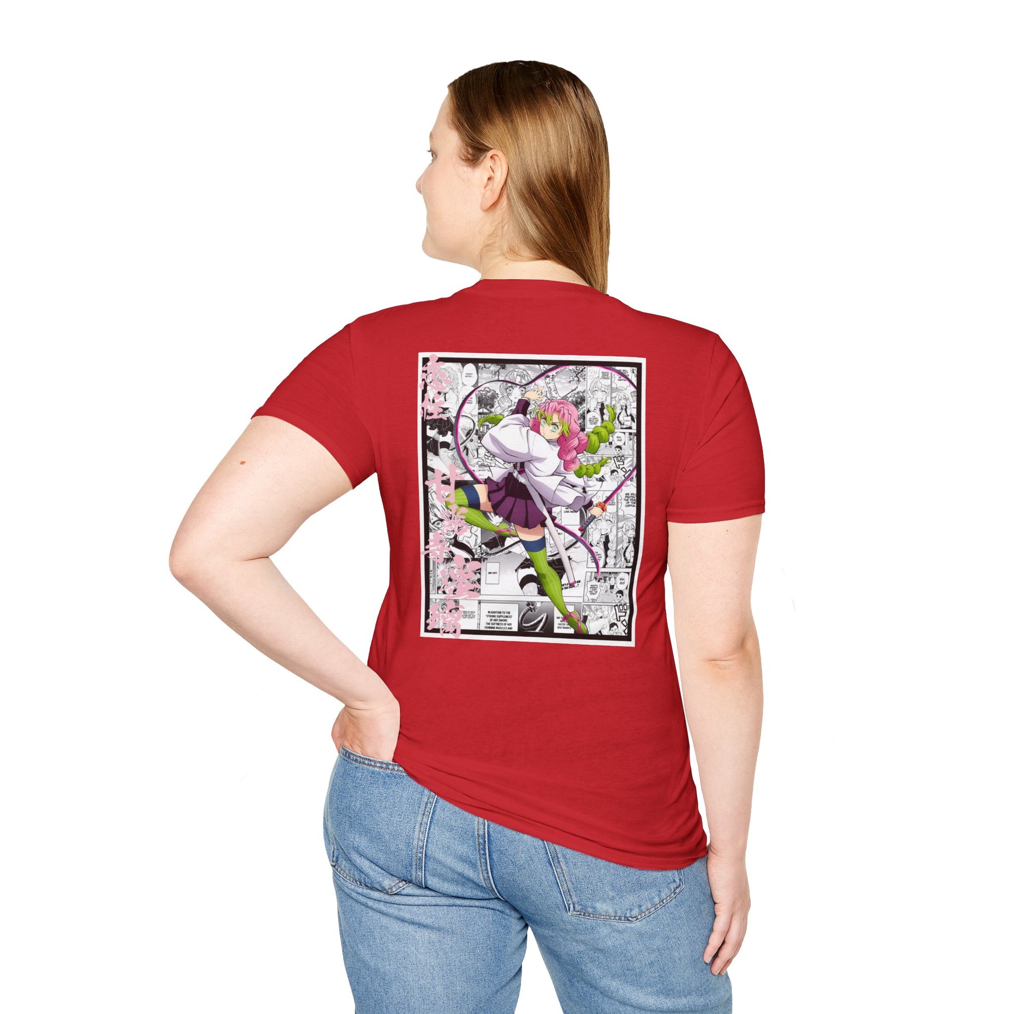 Camiseta informal Kanroji Mitsuri (DEMON SLAYER)