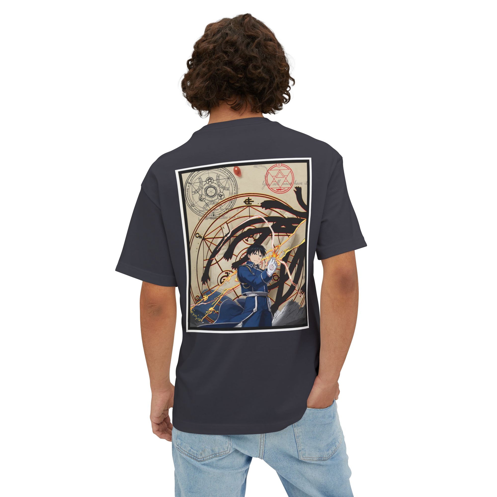 Roy Mustang (FULLMETAL) Premiun Oversized Tee