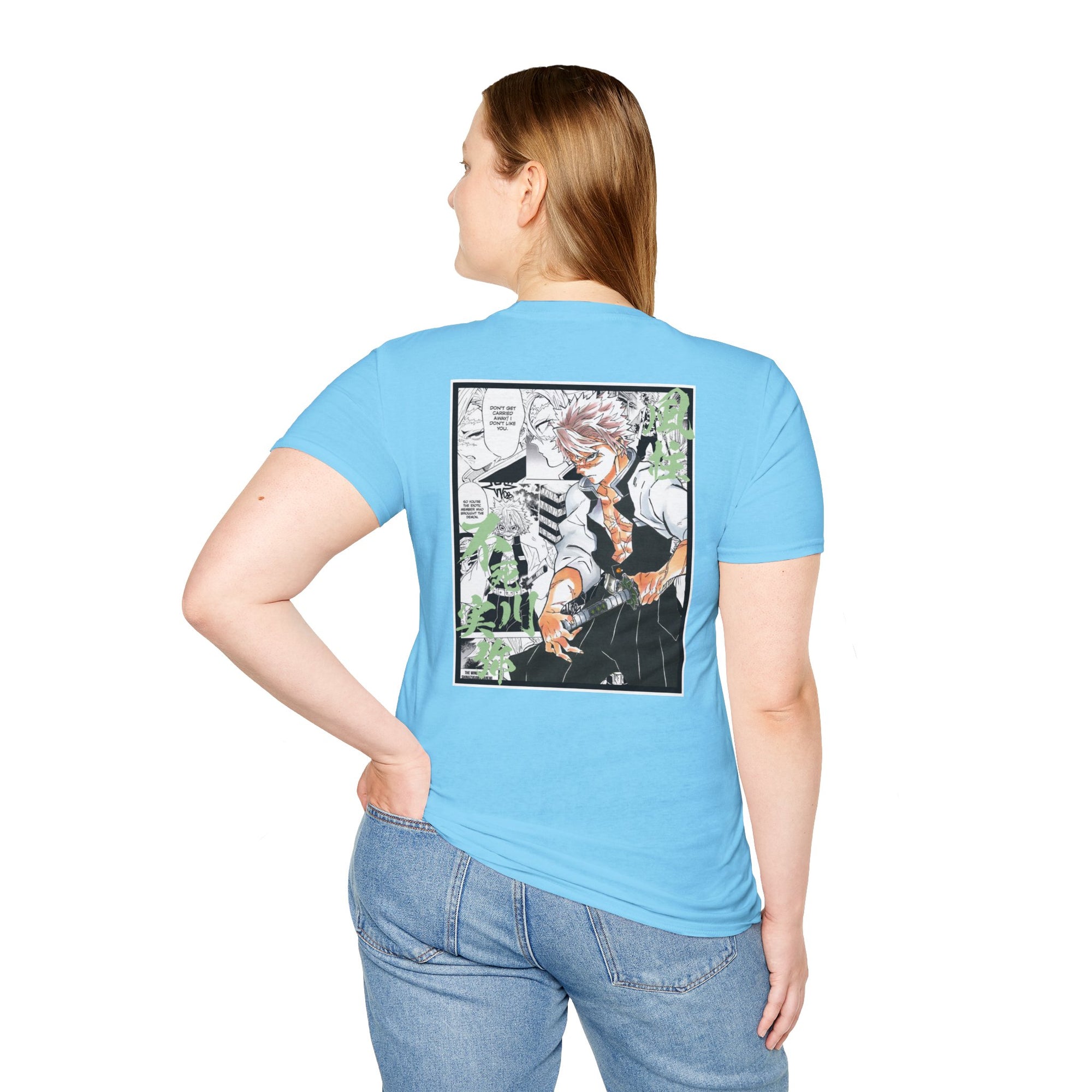 Camiseta informal Sanemi Shinazugawa (DEMON SLAYER)