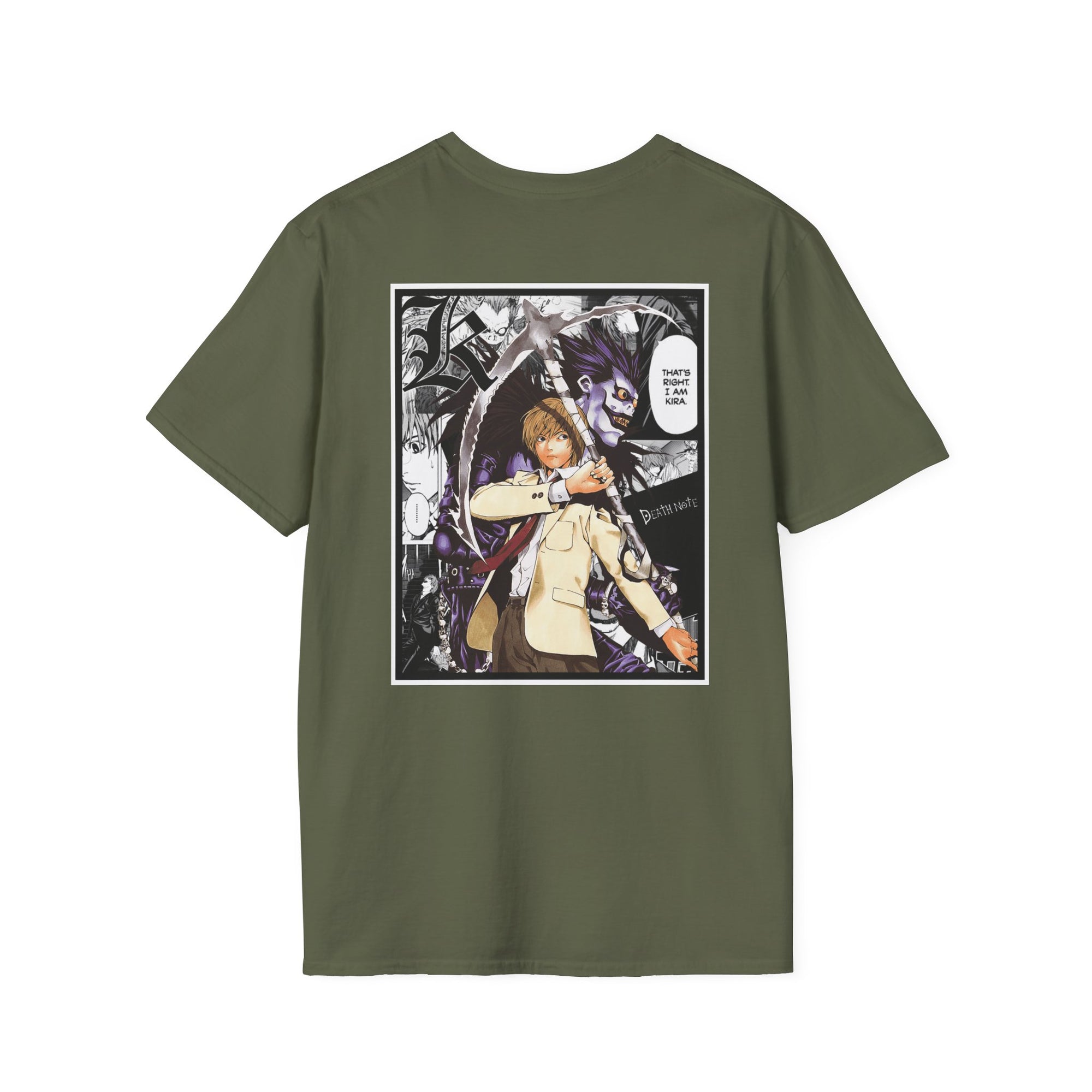 Camiseta informal de Light Yagami (DEATH NOTE)