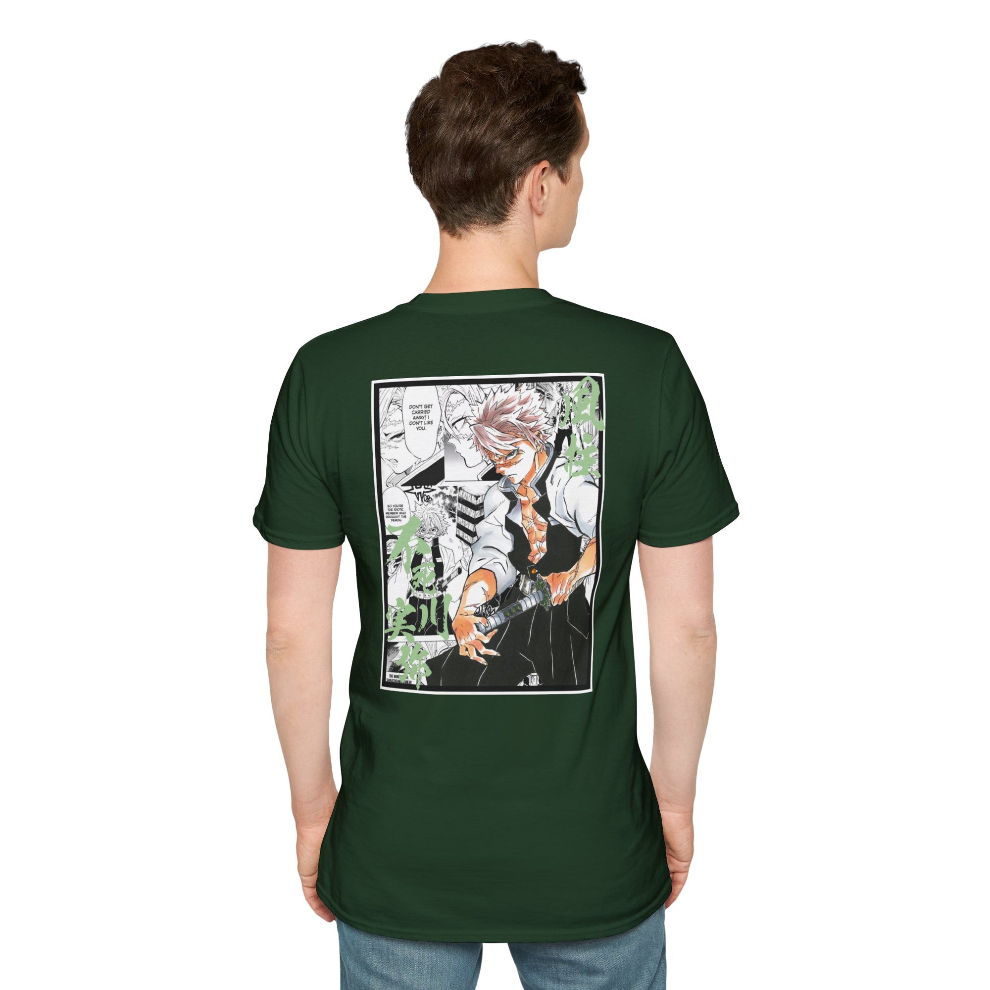 Camiseta informal Sanemi Shinazugawa (DEMON SLAYER)