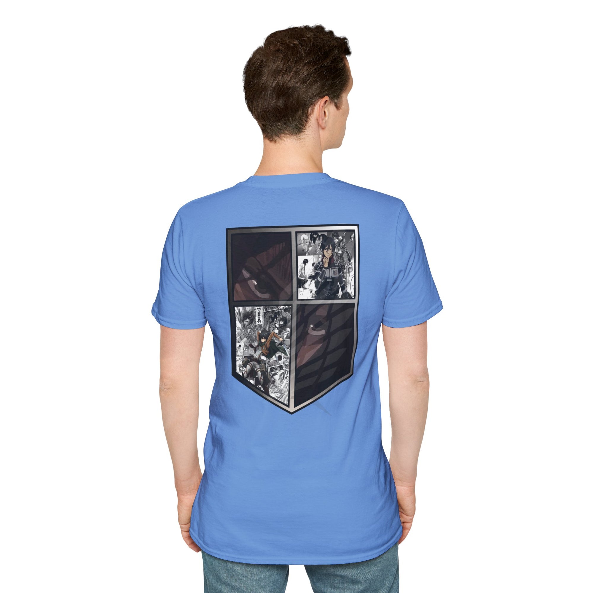 Camiseta informal de Mikasa Ackerman (ATAQUE A LOS TITANES)