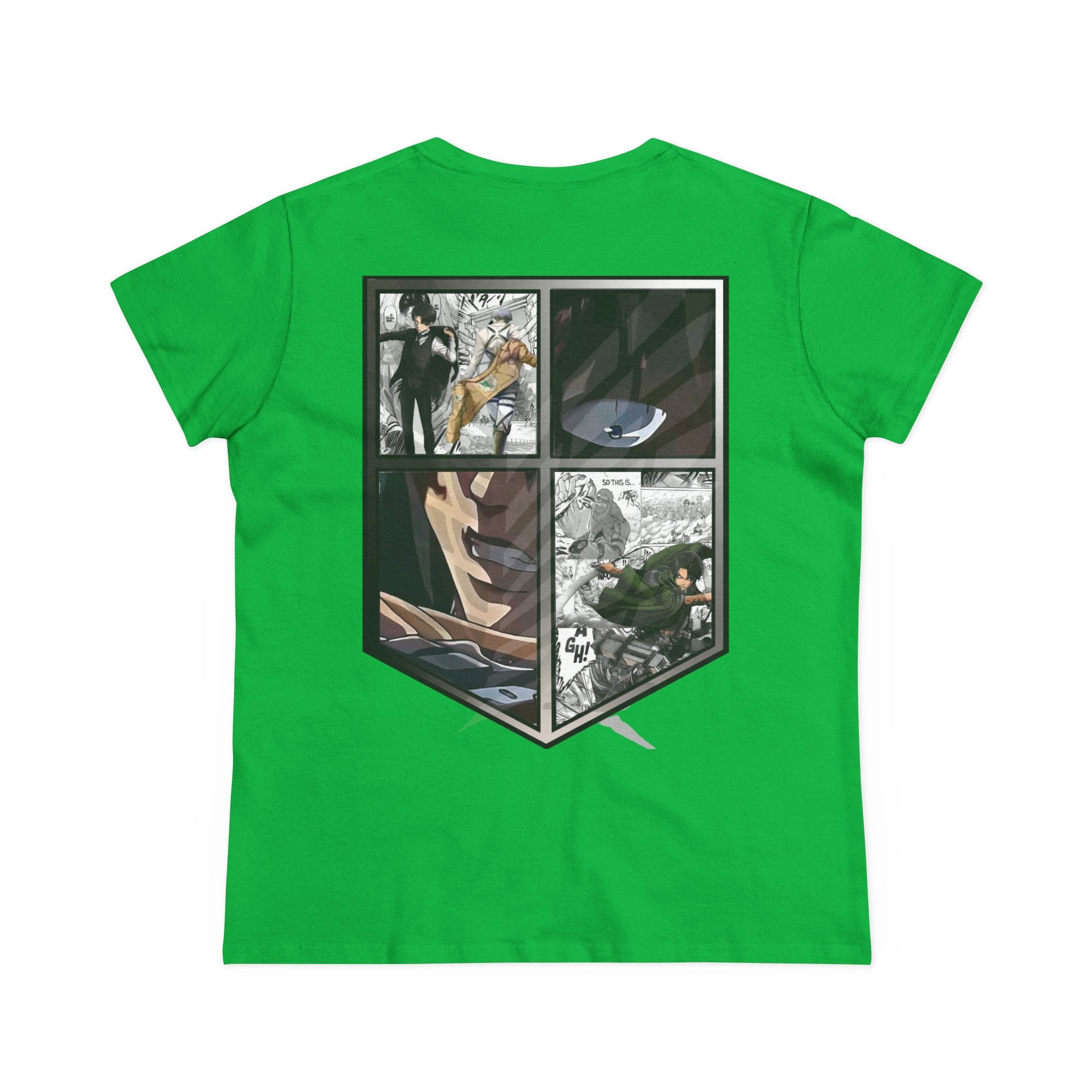 Camiseta de mujer de Levi Ackerman (ATAQUE A LOS TITANES)