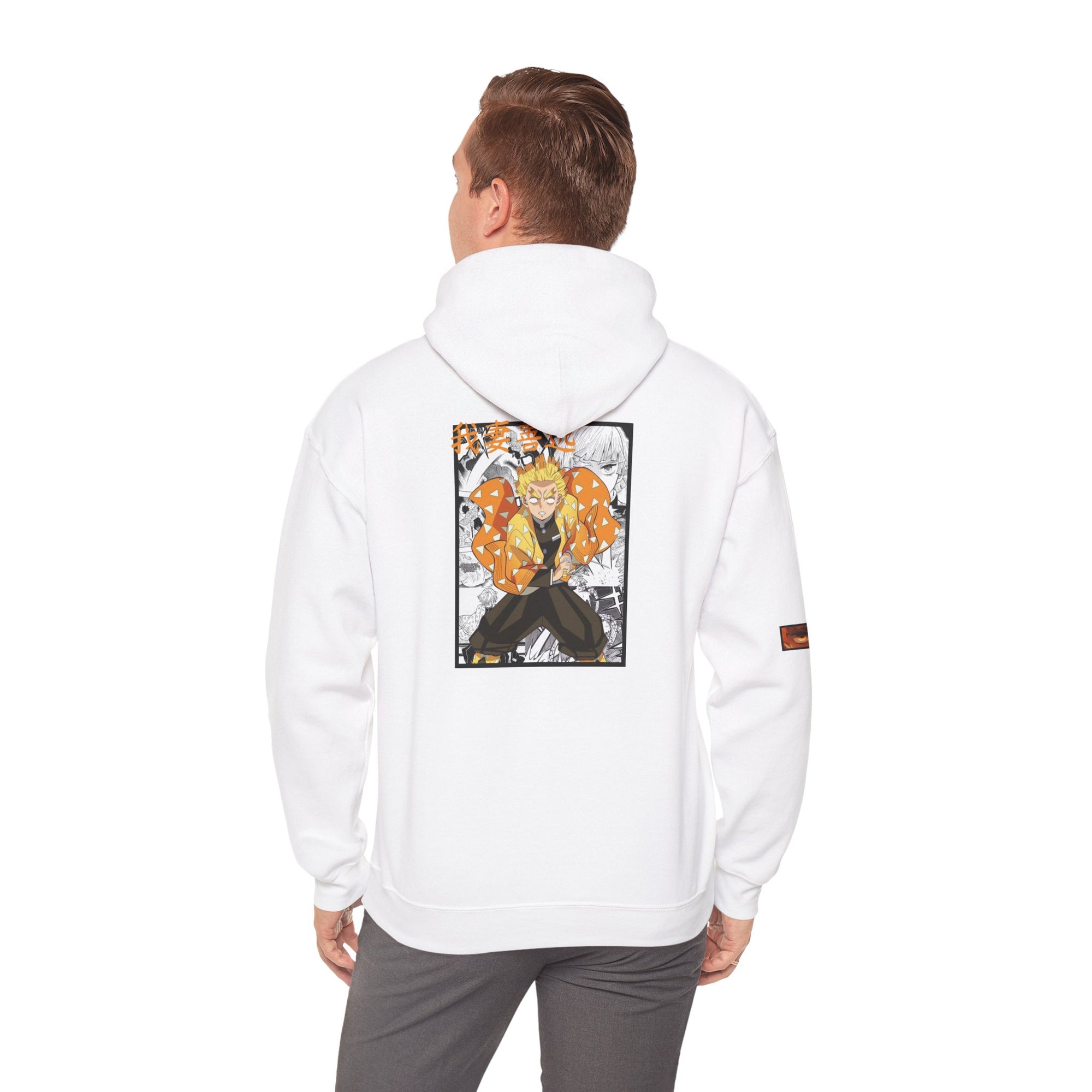 Sudadera con capucha Zenitsu Agatsuma (DEMON SLAYER)