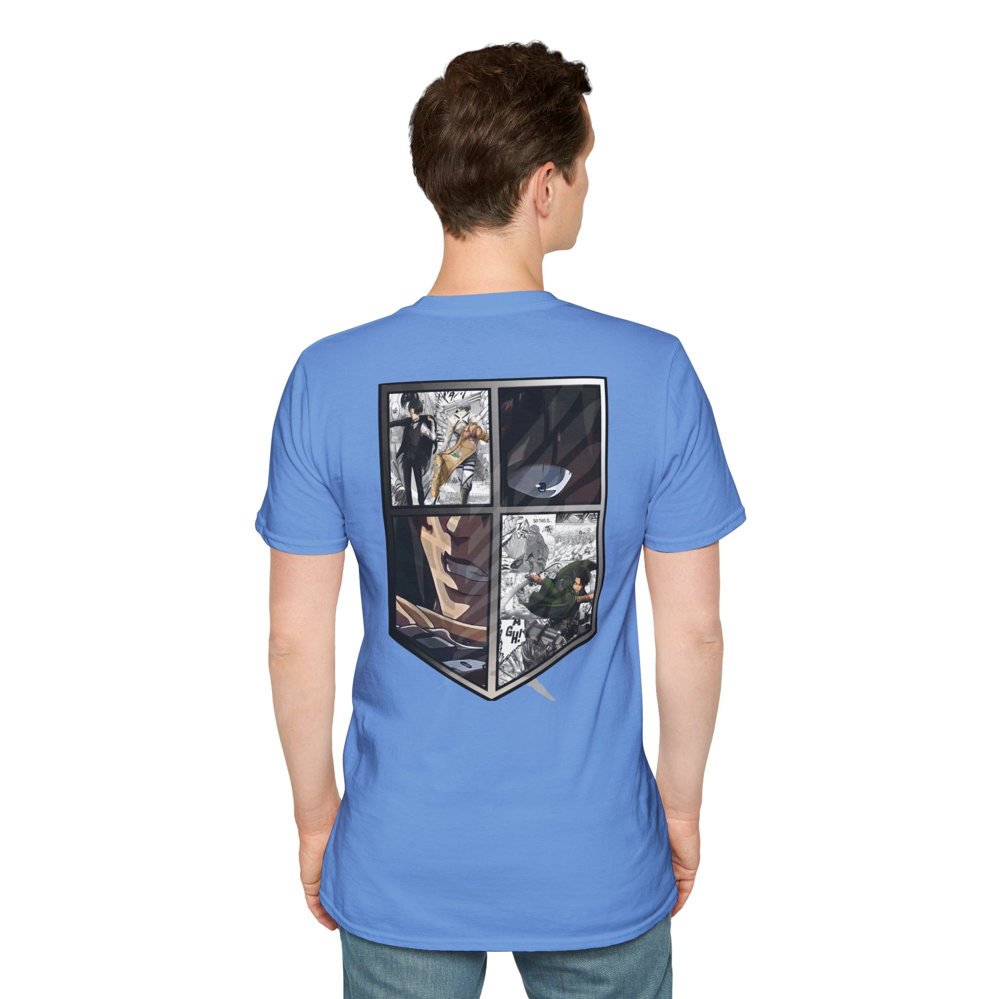 Camiseta informal de Levi Ackerman (ATAQUE A LOS TITANES)