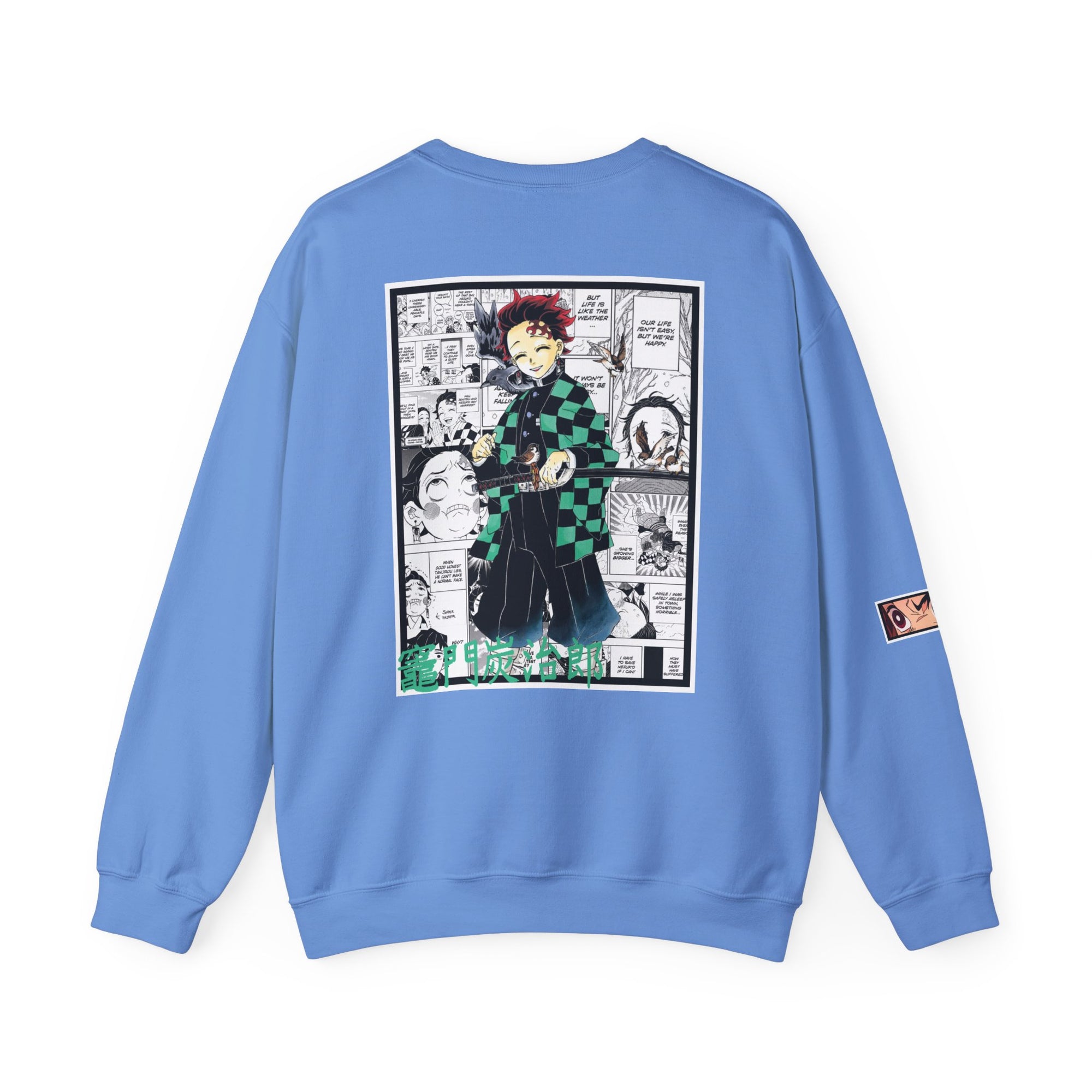 Sudadera con cuello redondo de Tanjiro Kamado (DEMON SLAYER)