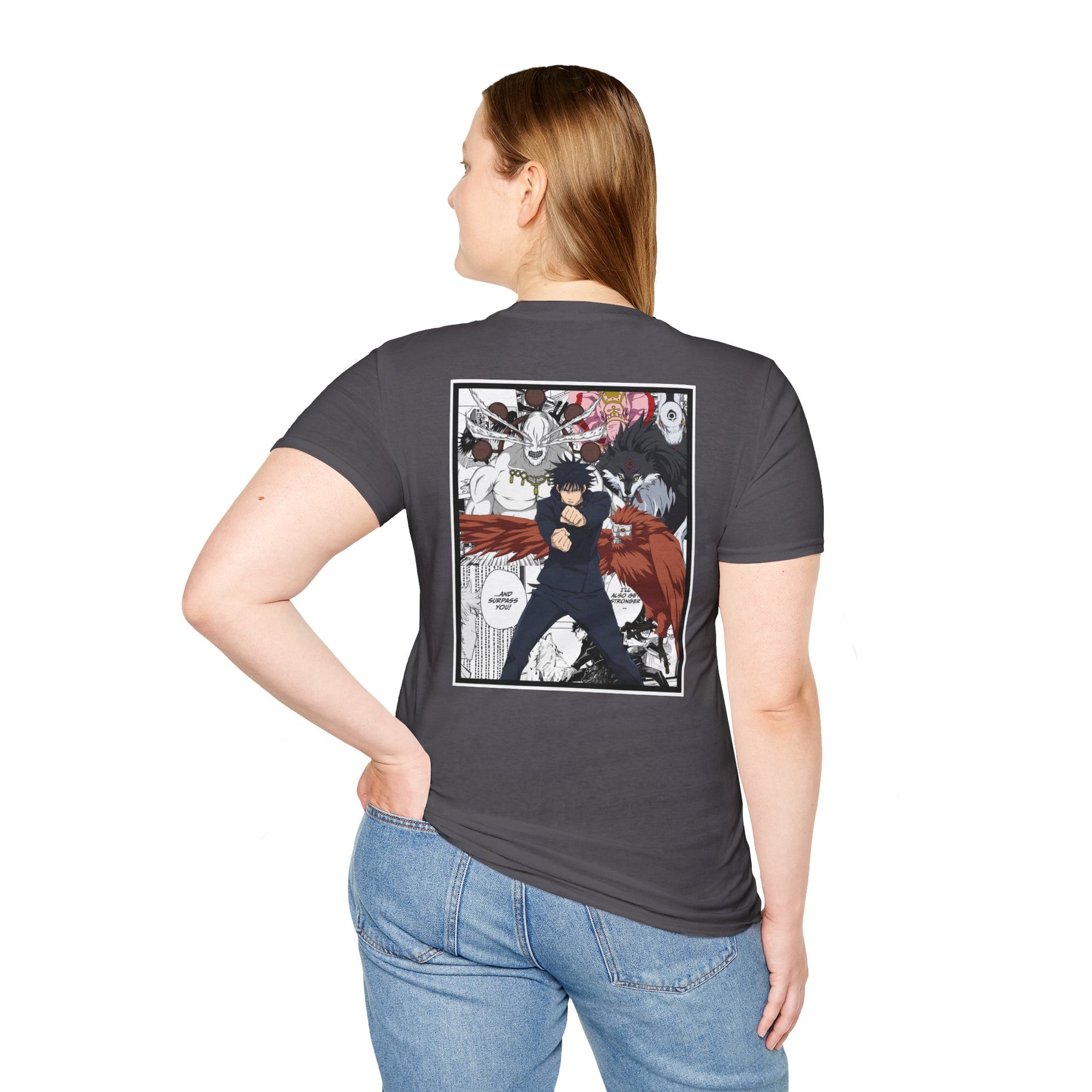 Camiseta informal Megumi Fushiguro (JUJUTSU KAISEN)