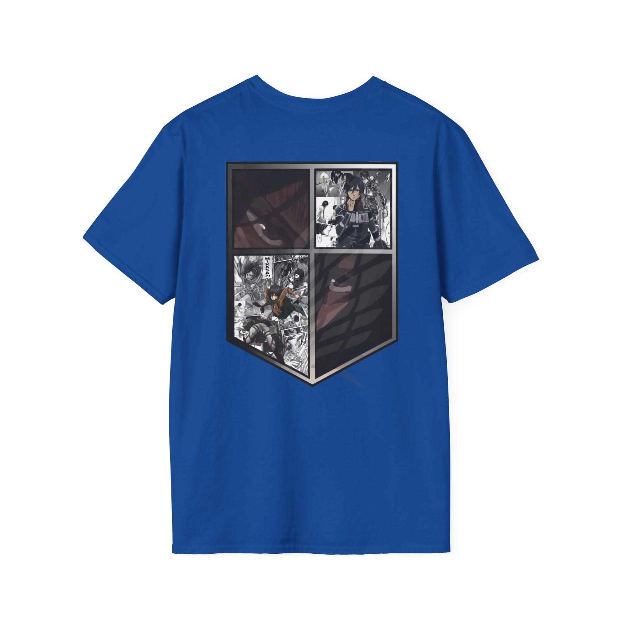 Camiseta informal de Mikasa Ackerman (ATAQUE A LOS TITANES)