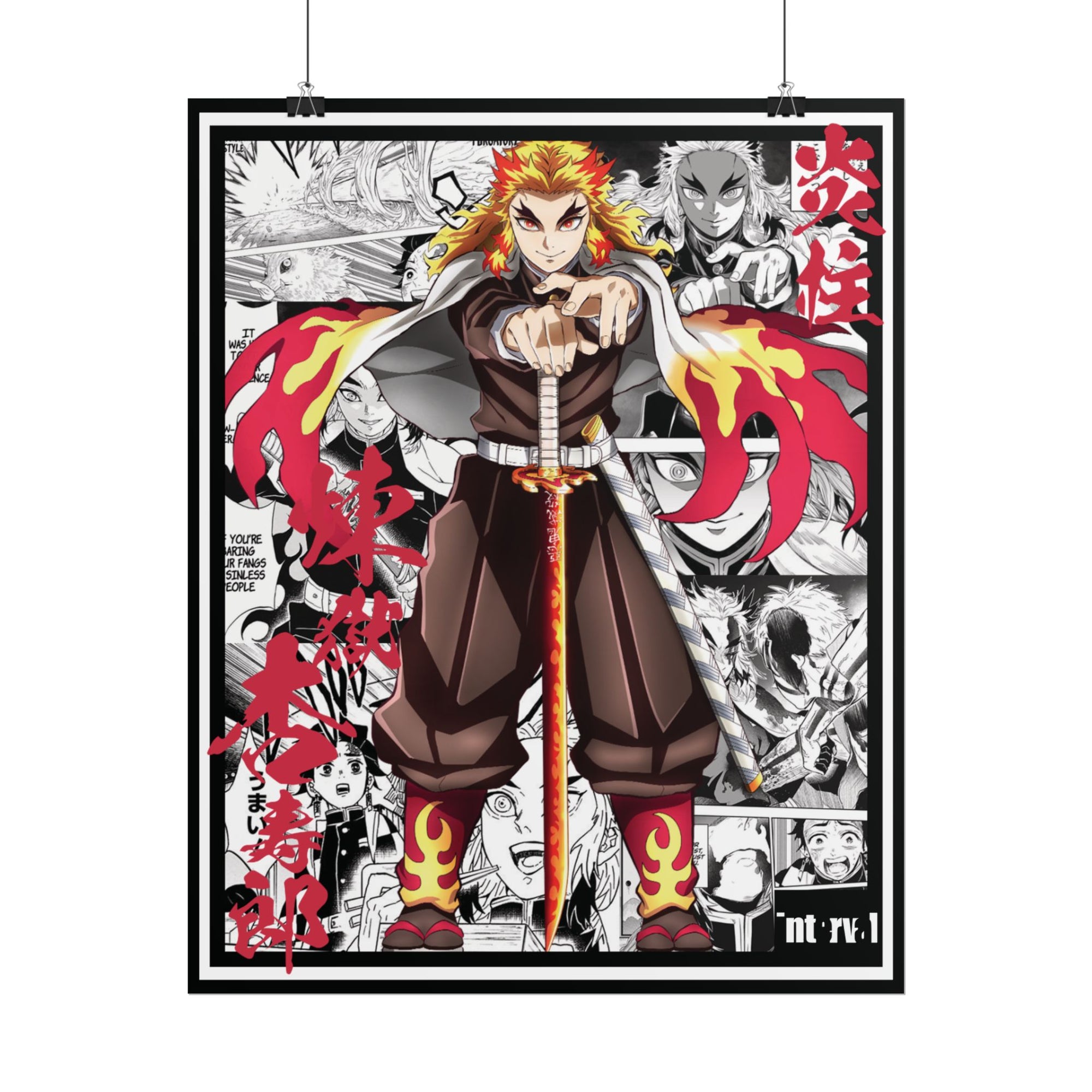 Kyōjurō Rengoku (Demon Slayer) Poster