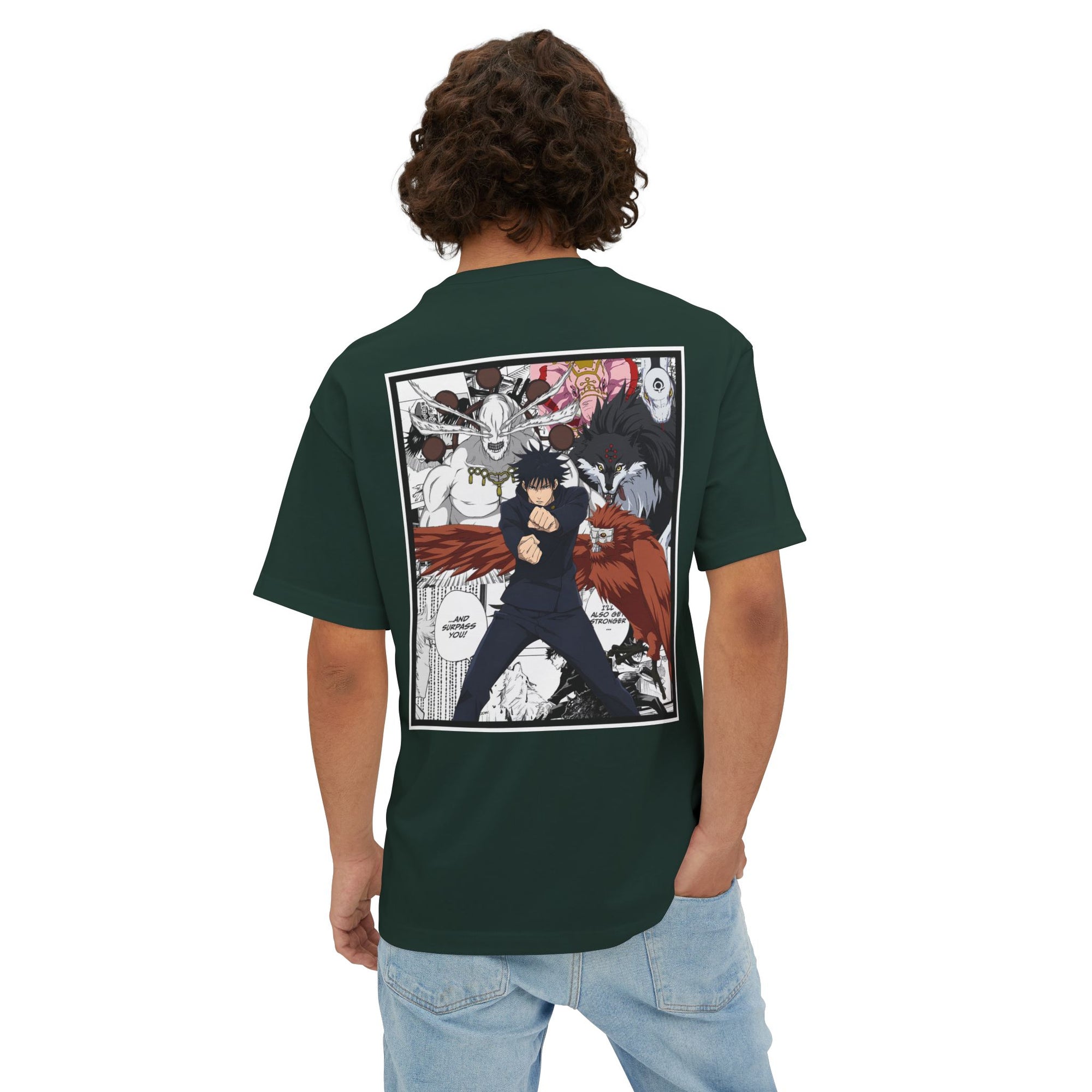 Camiseta extragrande de Megumi Fushiguro (JUJUTSU KAISEN)