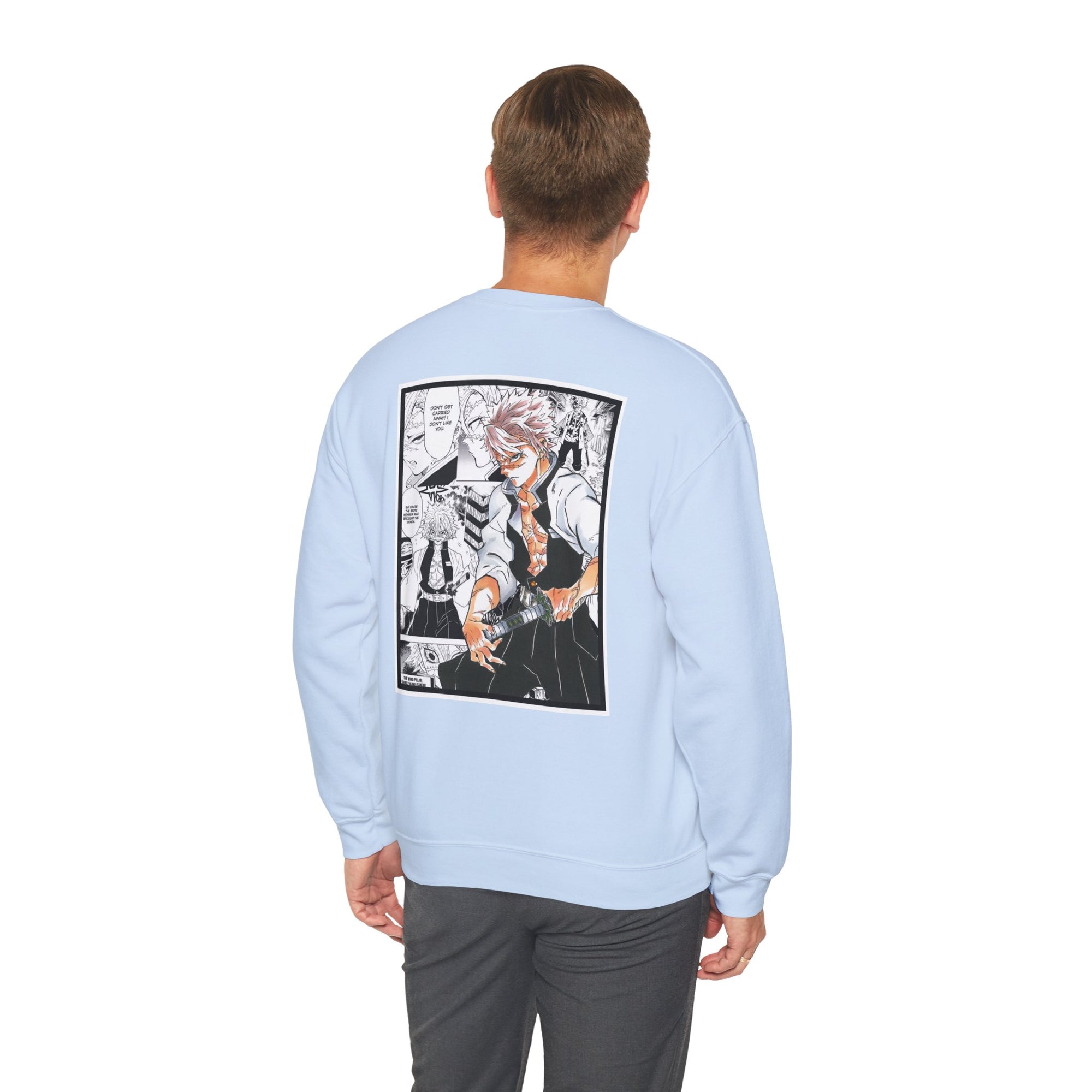 Sudadera con cuello redondo Sanemi Shinazugawa (DEMON SLAYER)