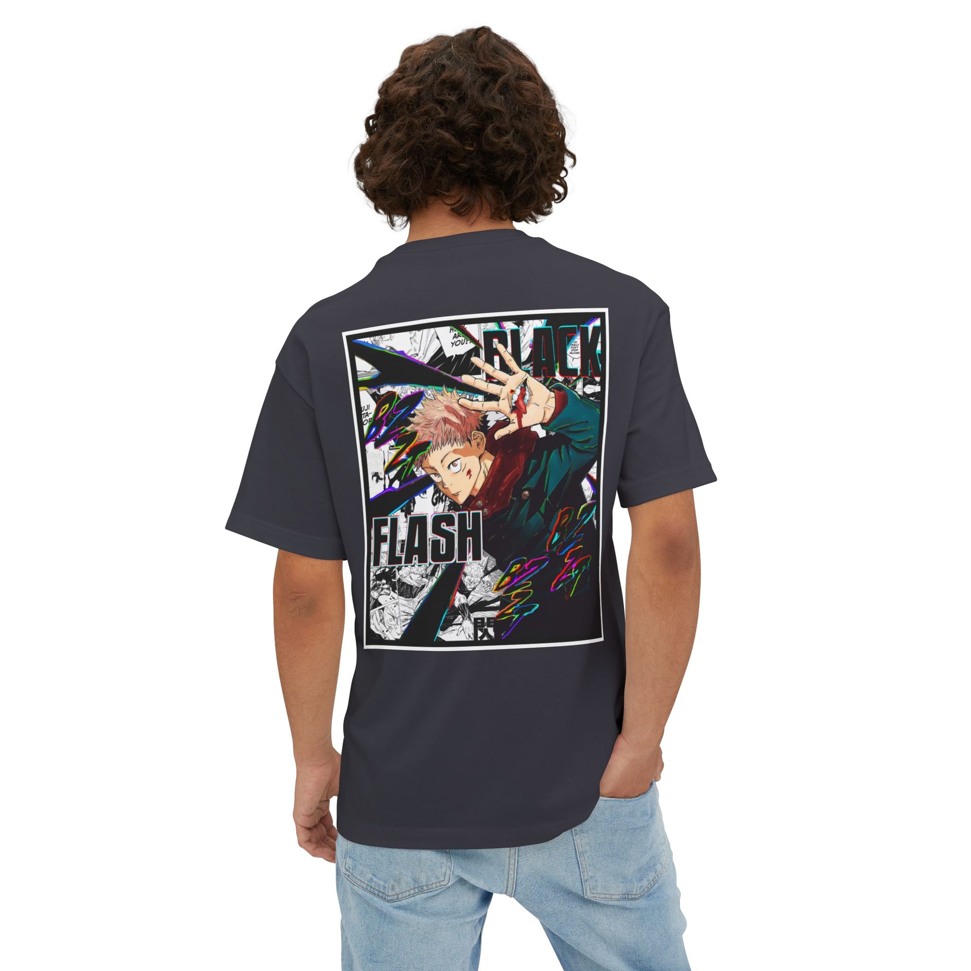 Camiseta extragrande Yuji Itadori (JUJUTSU KAISEN)