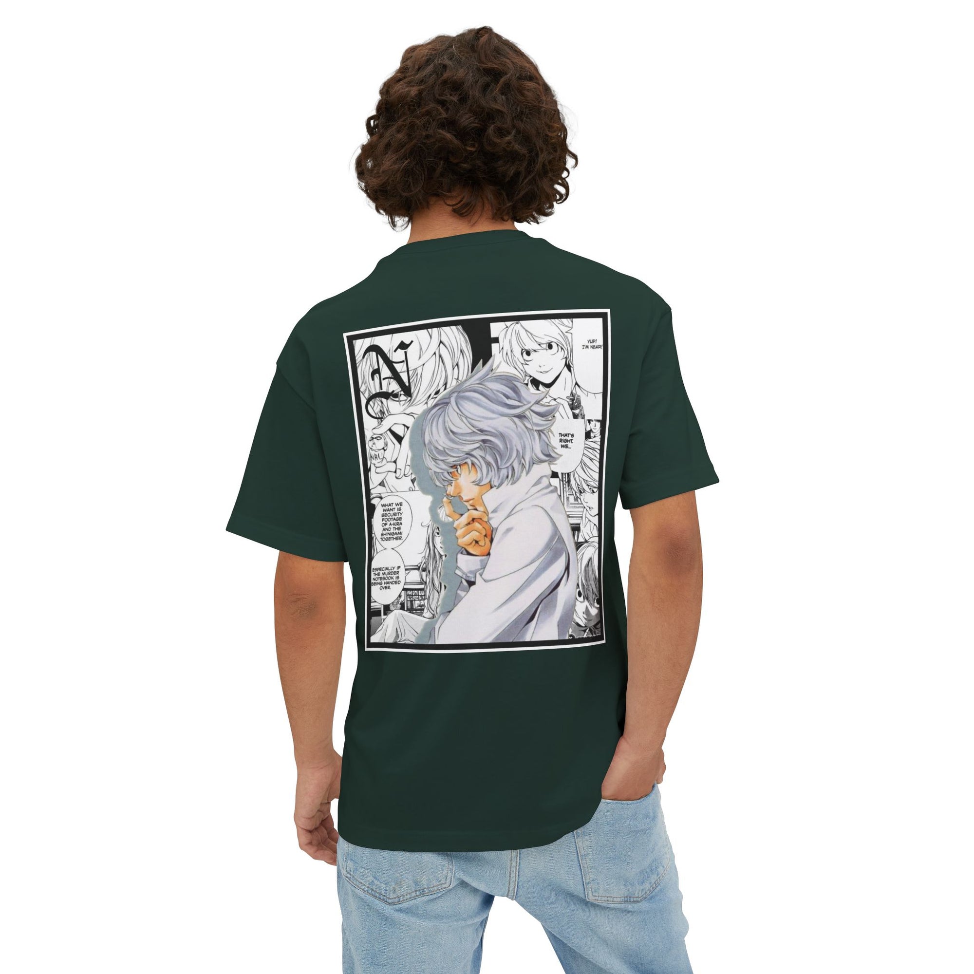 N. (DEATH NOTE) Premium Oversized Tee