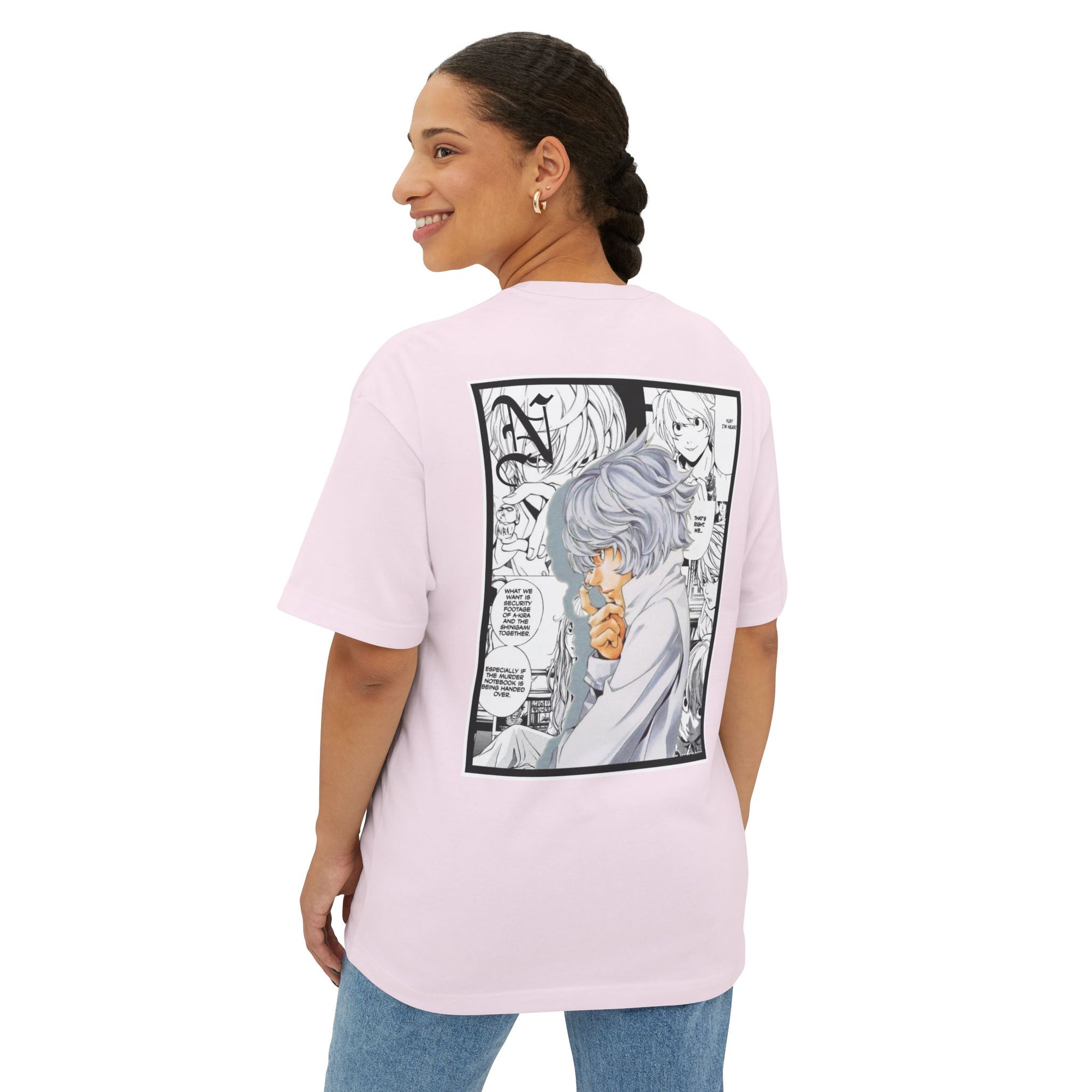 N. (DEATH NOTE) Premium Oversized Tee
