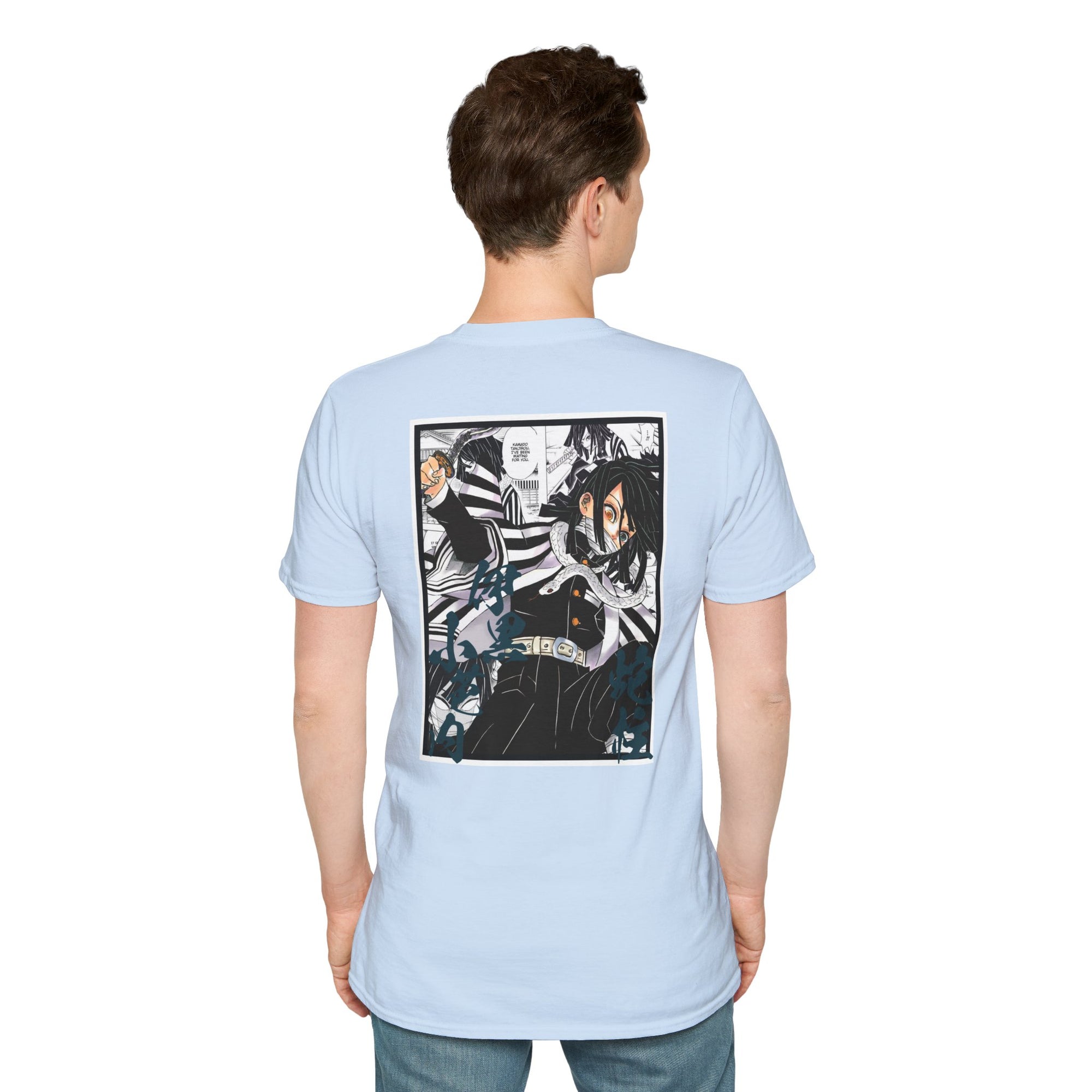 Camiseta informal Obanai Iguro (DEMON SLAYER)
