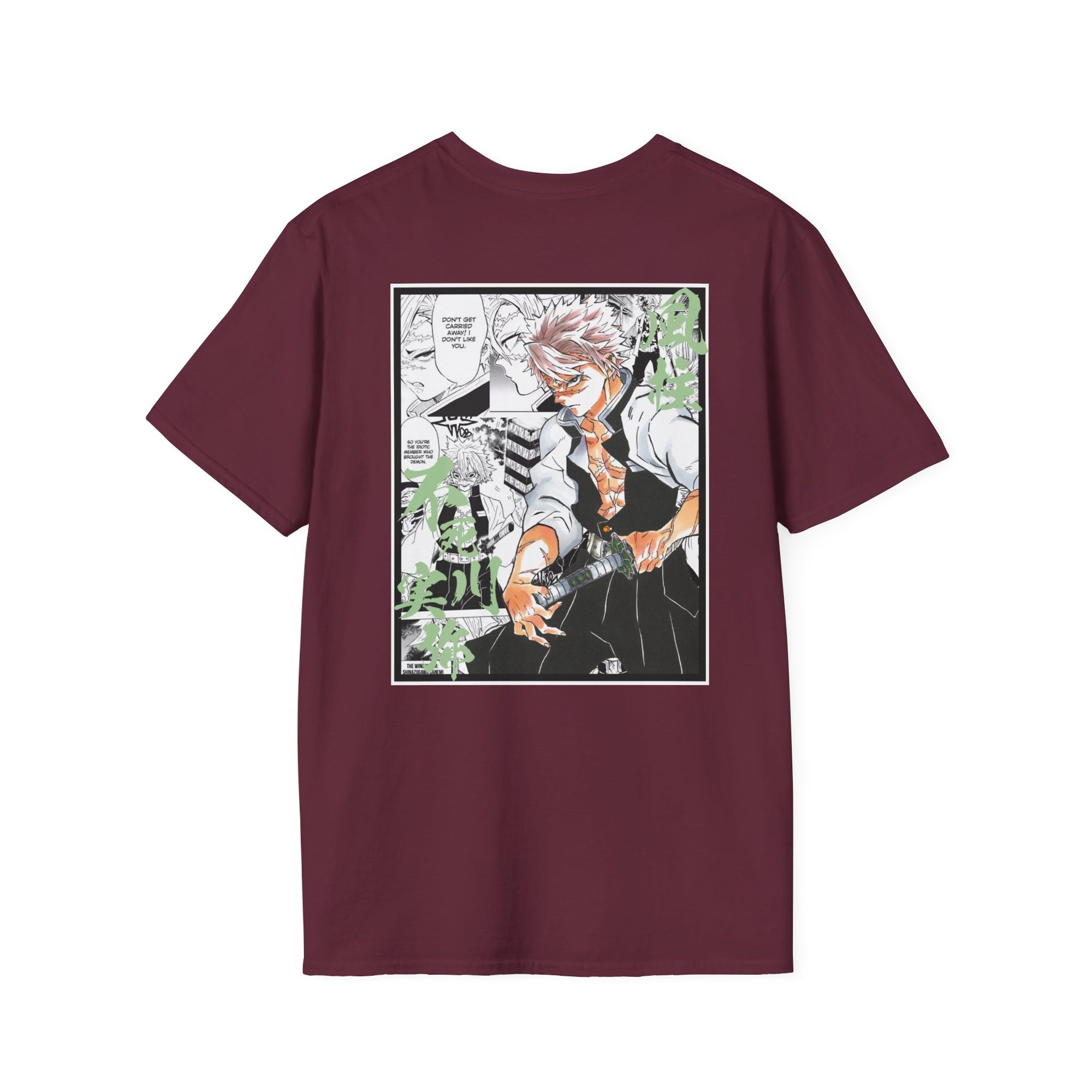 Camiseta informal Sanemi Shinazugawa (DEMON SLAYER)