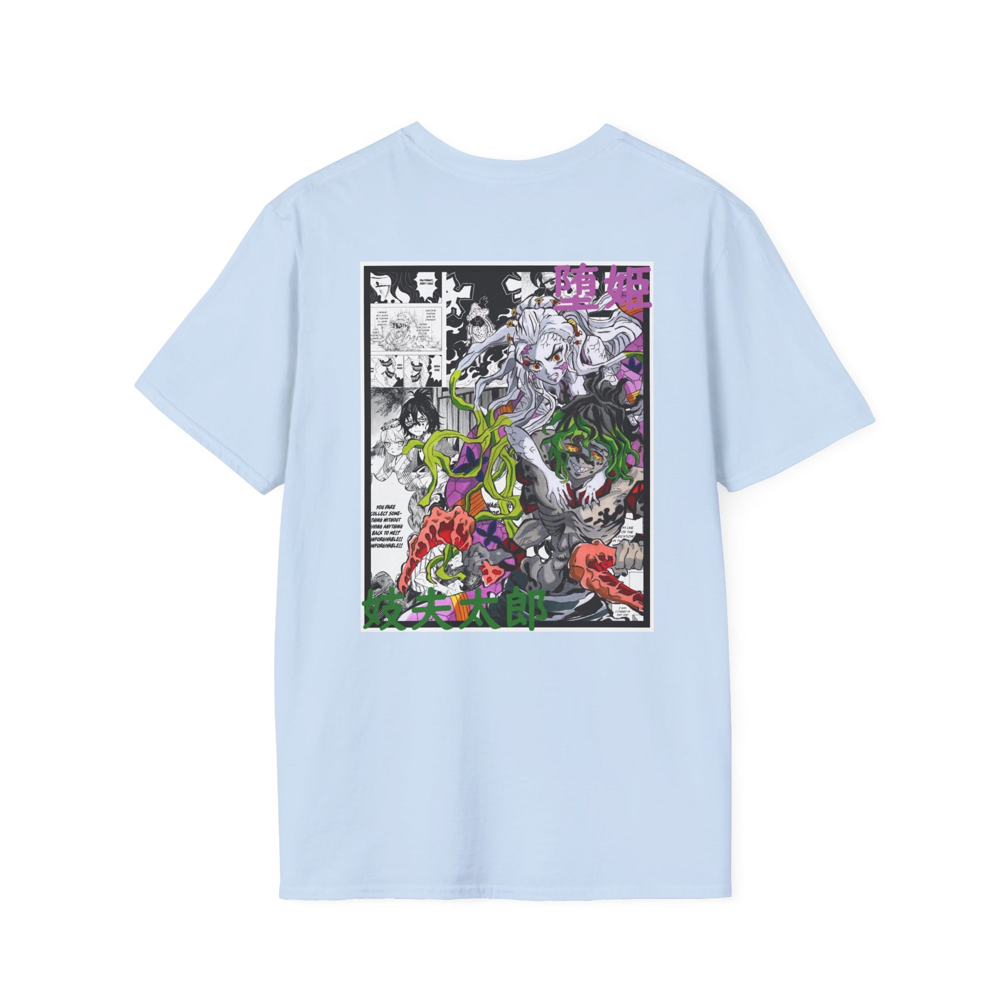 Camiseta informal Gyutaro y Daki (DEMON SLAYER)