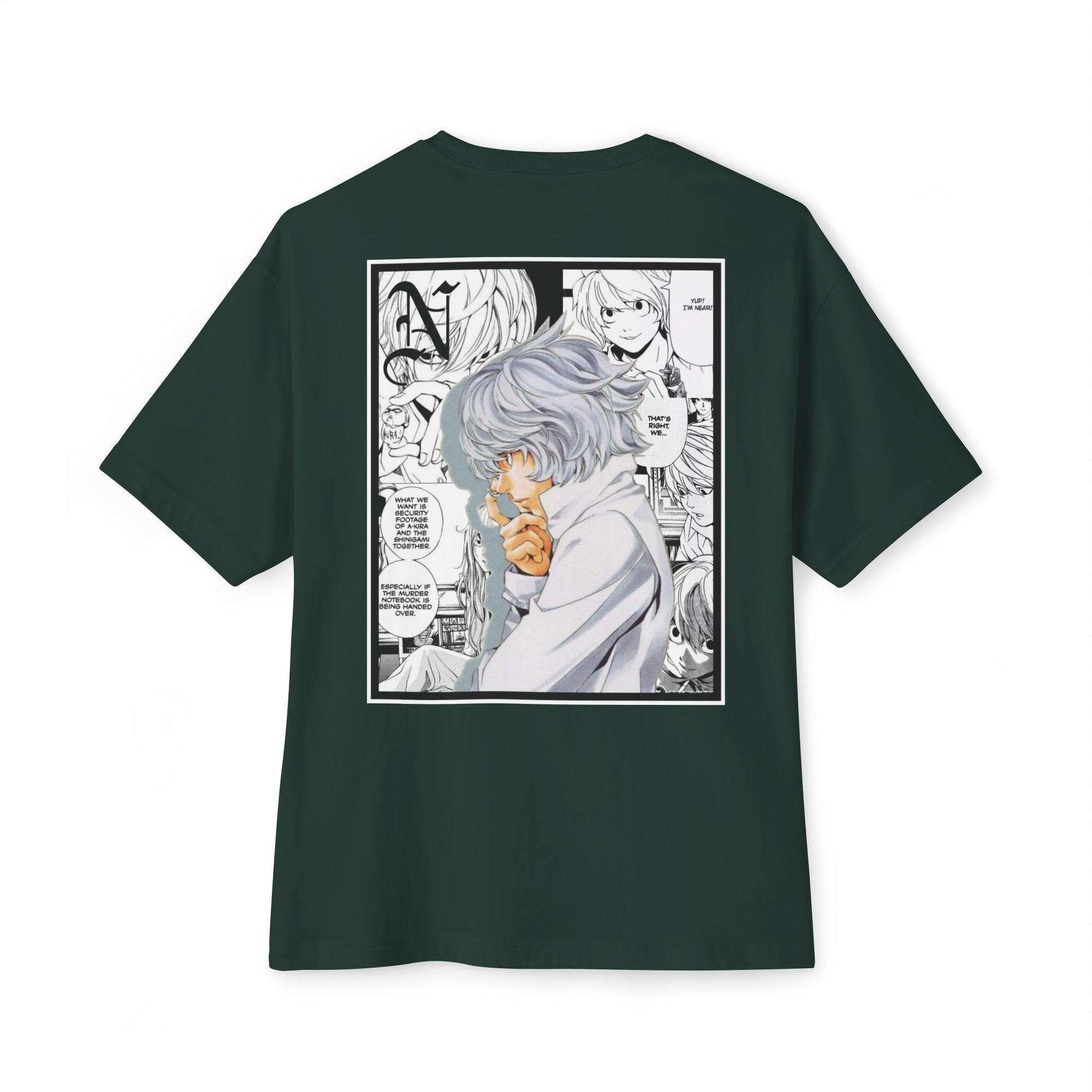 N. (DEATH NOTE) Premium Oversized Tee