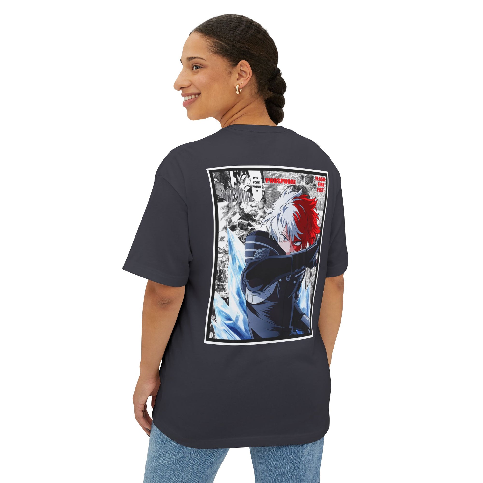 Shoto Todoroki (My Hero Academia) Premium Oversized Tee