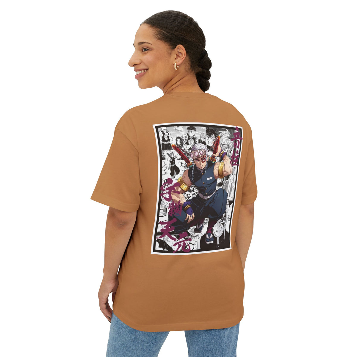 Camiseta extragrande de Tengen Uzui (DEMON SLAYER)