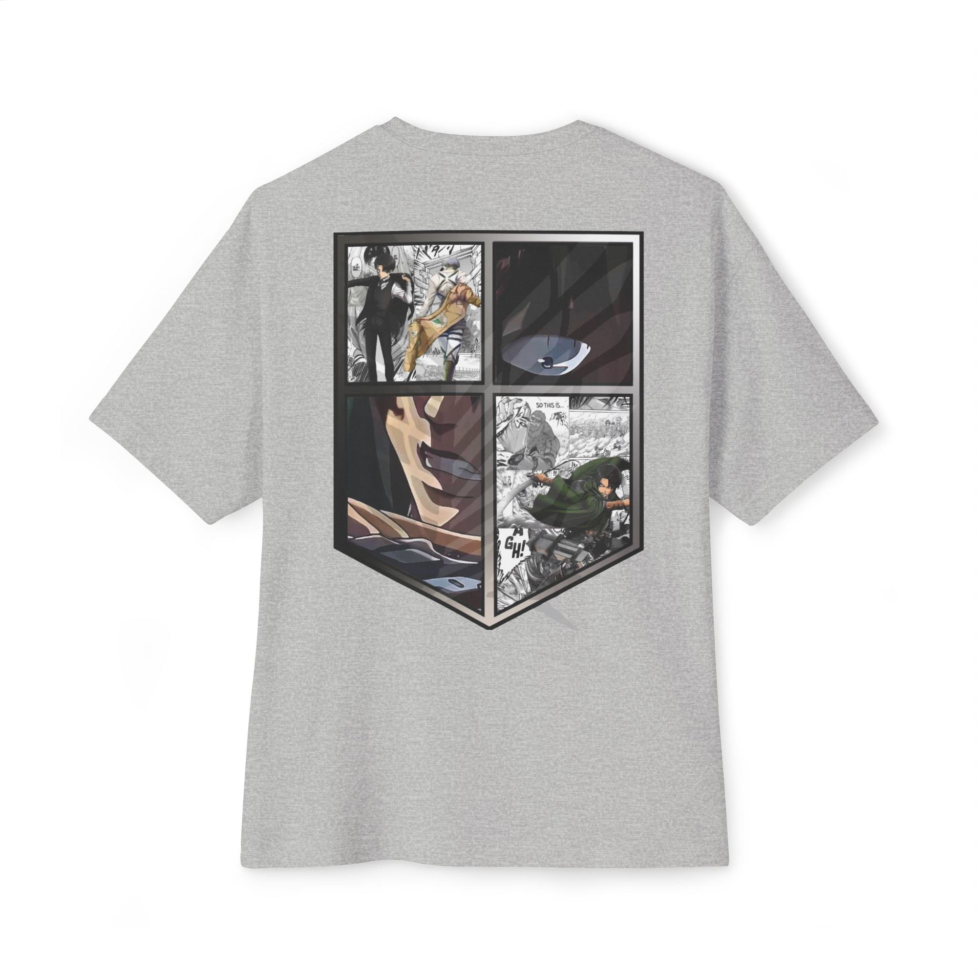 Camiseta extragrande de Levi Ackerman (ATAQUE A LOS TITANES)