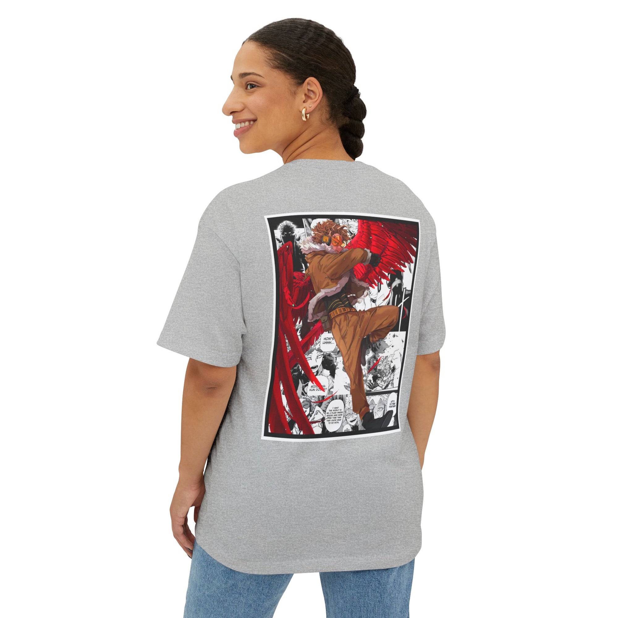 Keigo Takami "Hawks" (My Hero Academia) Premium Oversized Tee
