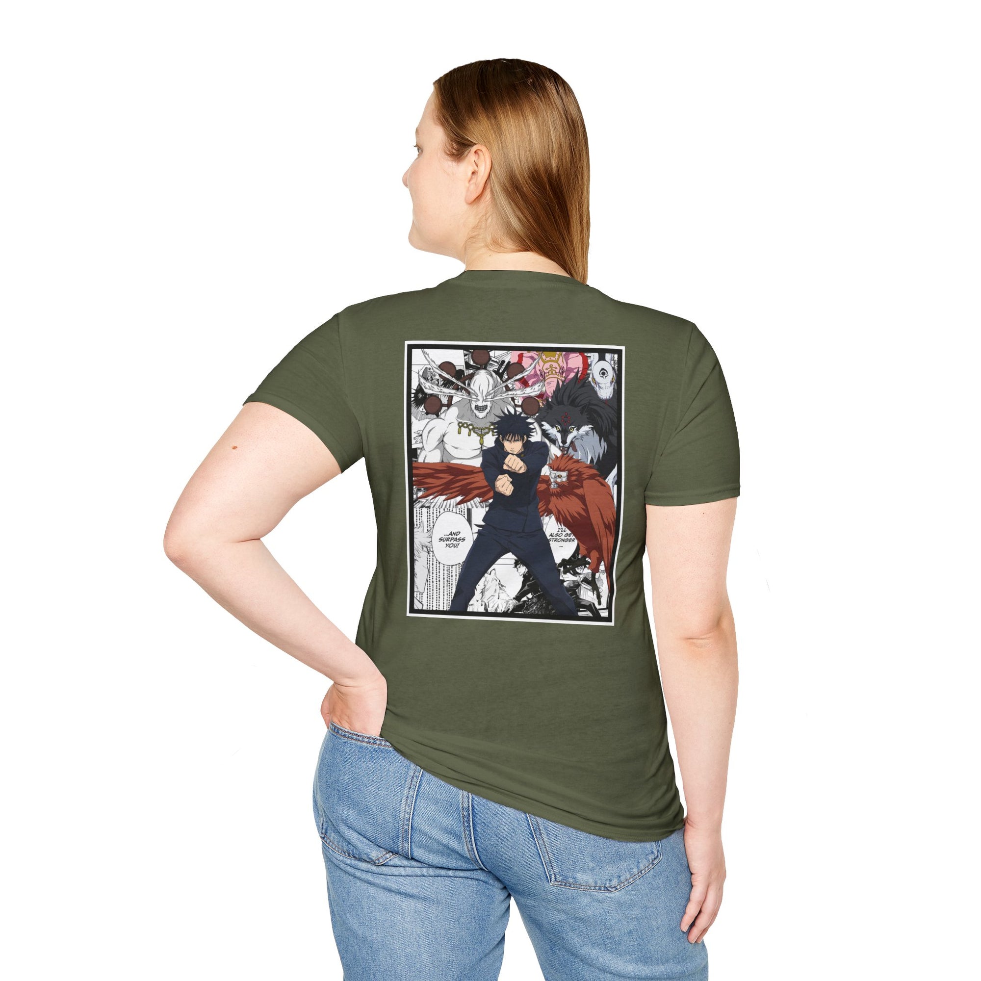 Camiseta informal Megumi Fushiguro (JUJUTSU KAISEN)