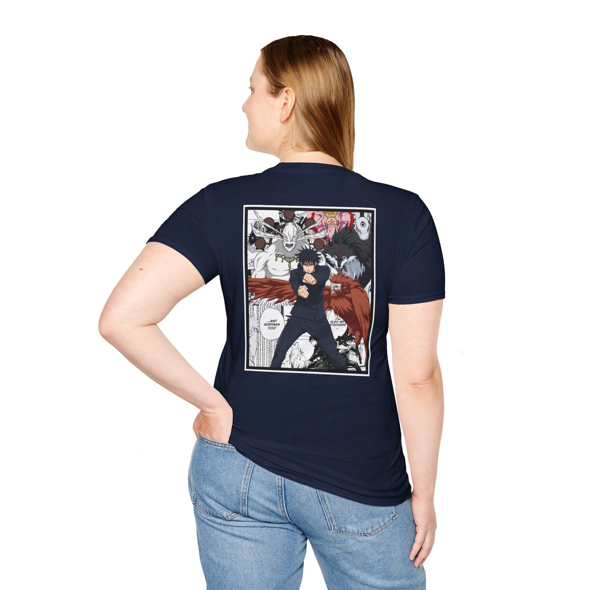 Camiseta informal Megumi Fushiguro (JUJUTSU KAISEN)