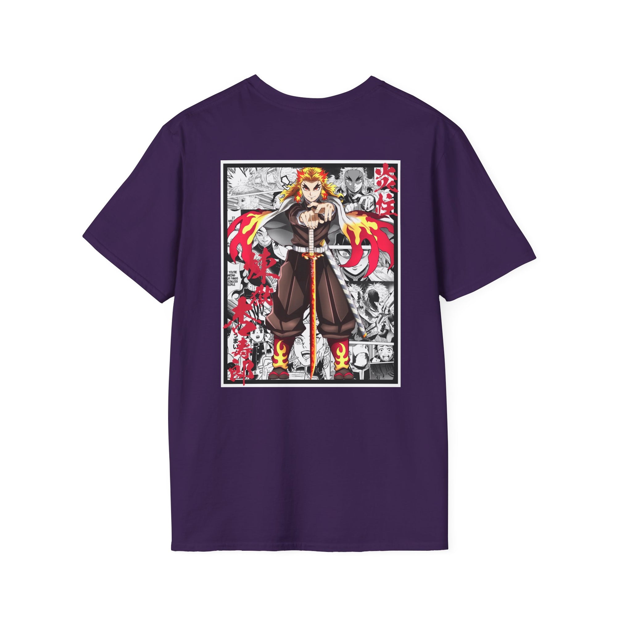Camiseta informal Kyojuro Rengoku (DEMON SLAYER)